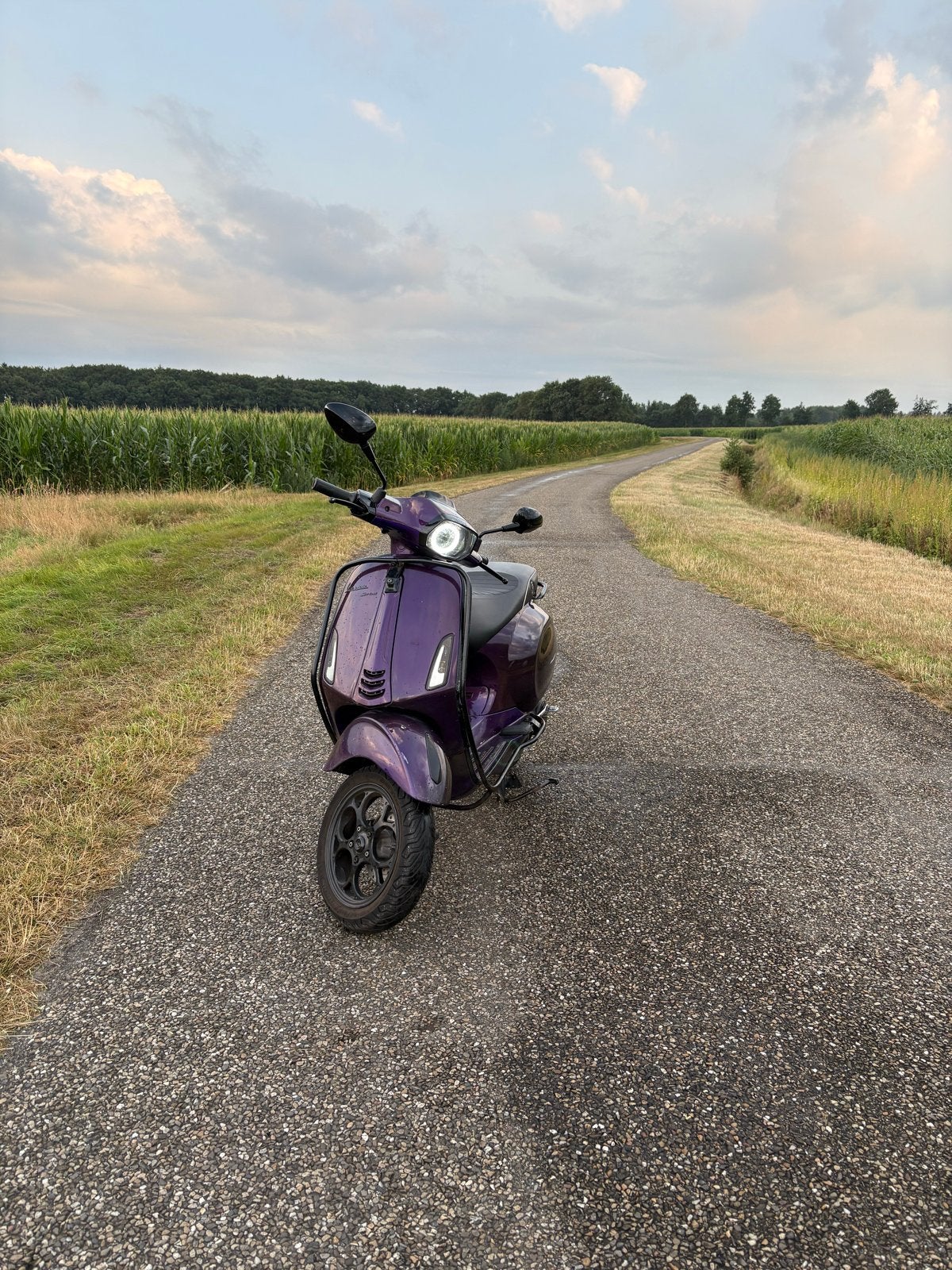 Vespa sprint 80cc, Ophalen, Gebruikt