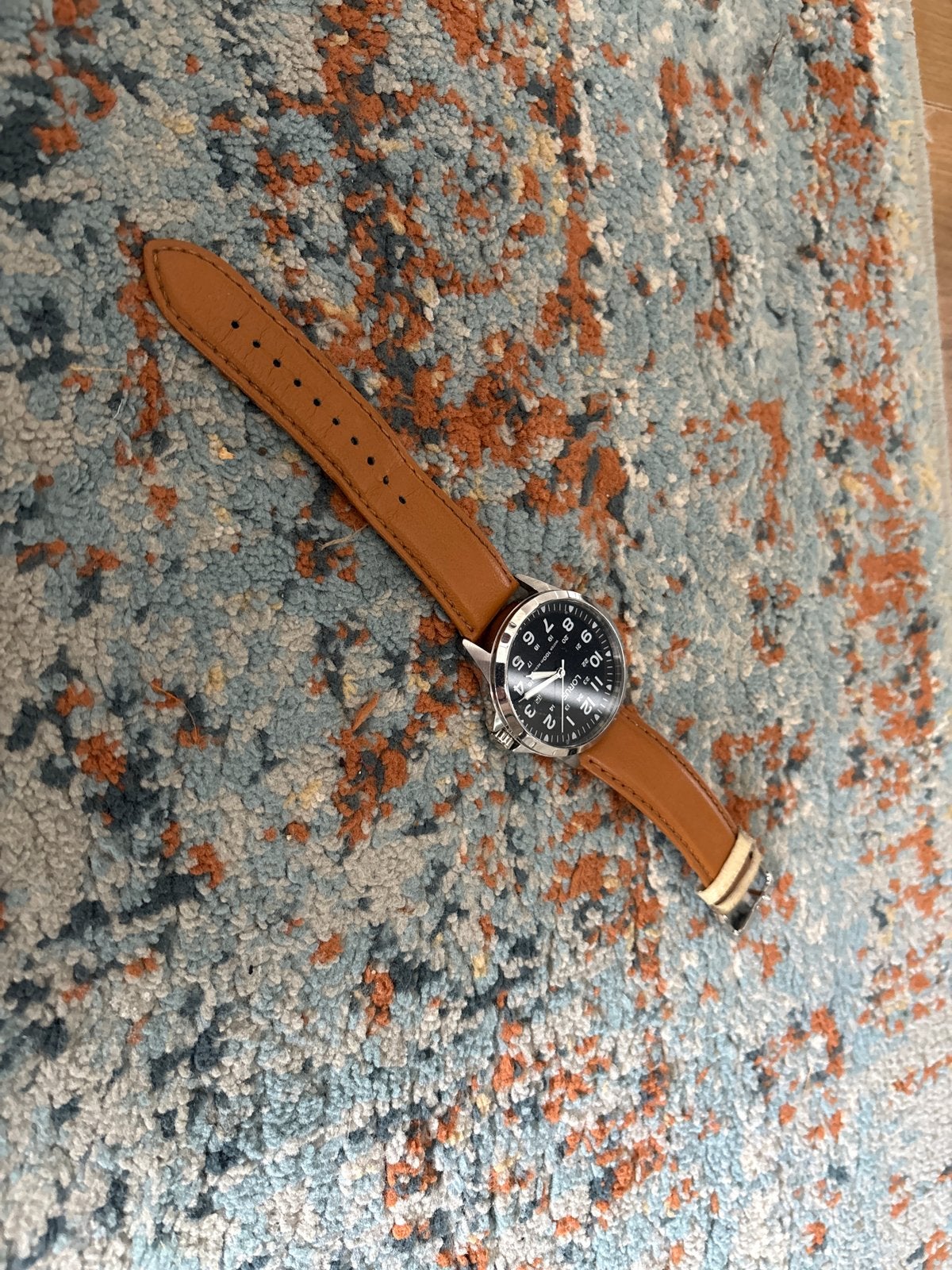 Lorus horloge met defect bandje, Sieraden, Tassen en Uiterlijk, Horloges | Heren, Staal, Polshorloge, Ophalen, Overige merken