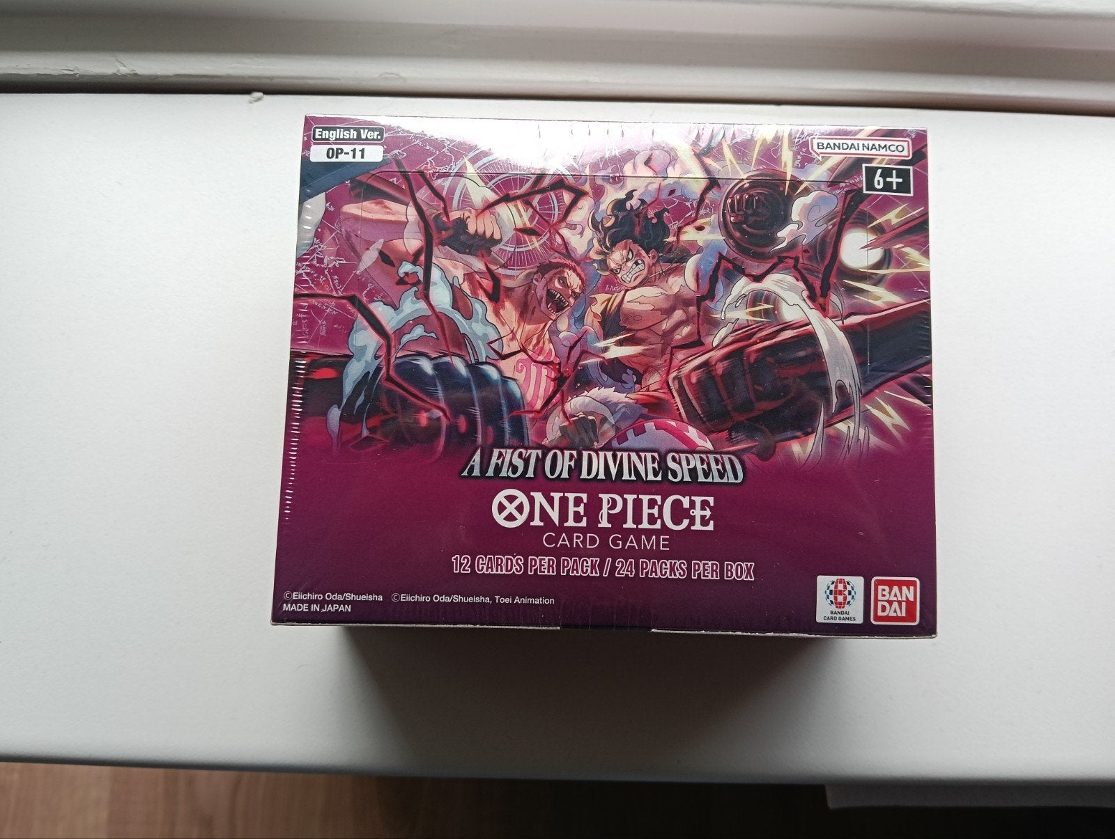 One Piece Card Game A Fist of Divine Speed OP-11 Boosterb, Ophalen of Verzenden, Nieuw, Boosterbox