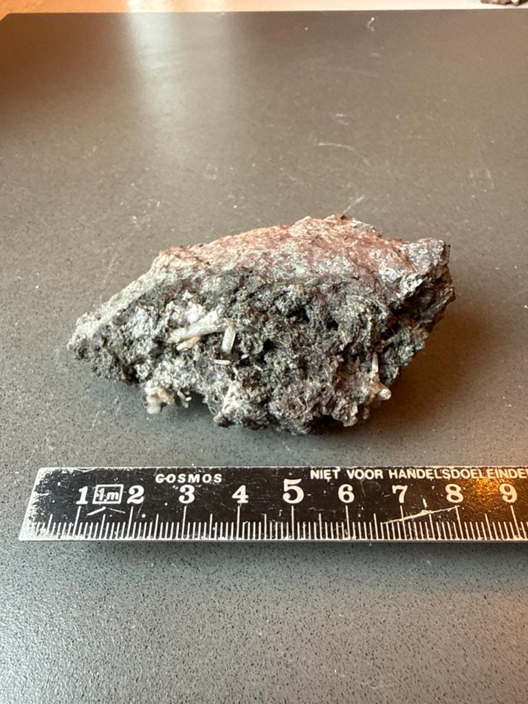 Ruwe Kwarts en Sfaleriet Mineraal Specimen - 152g, Ophalen of Verzenden, Mineraal