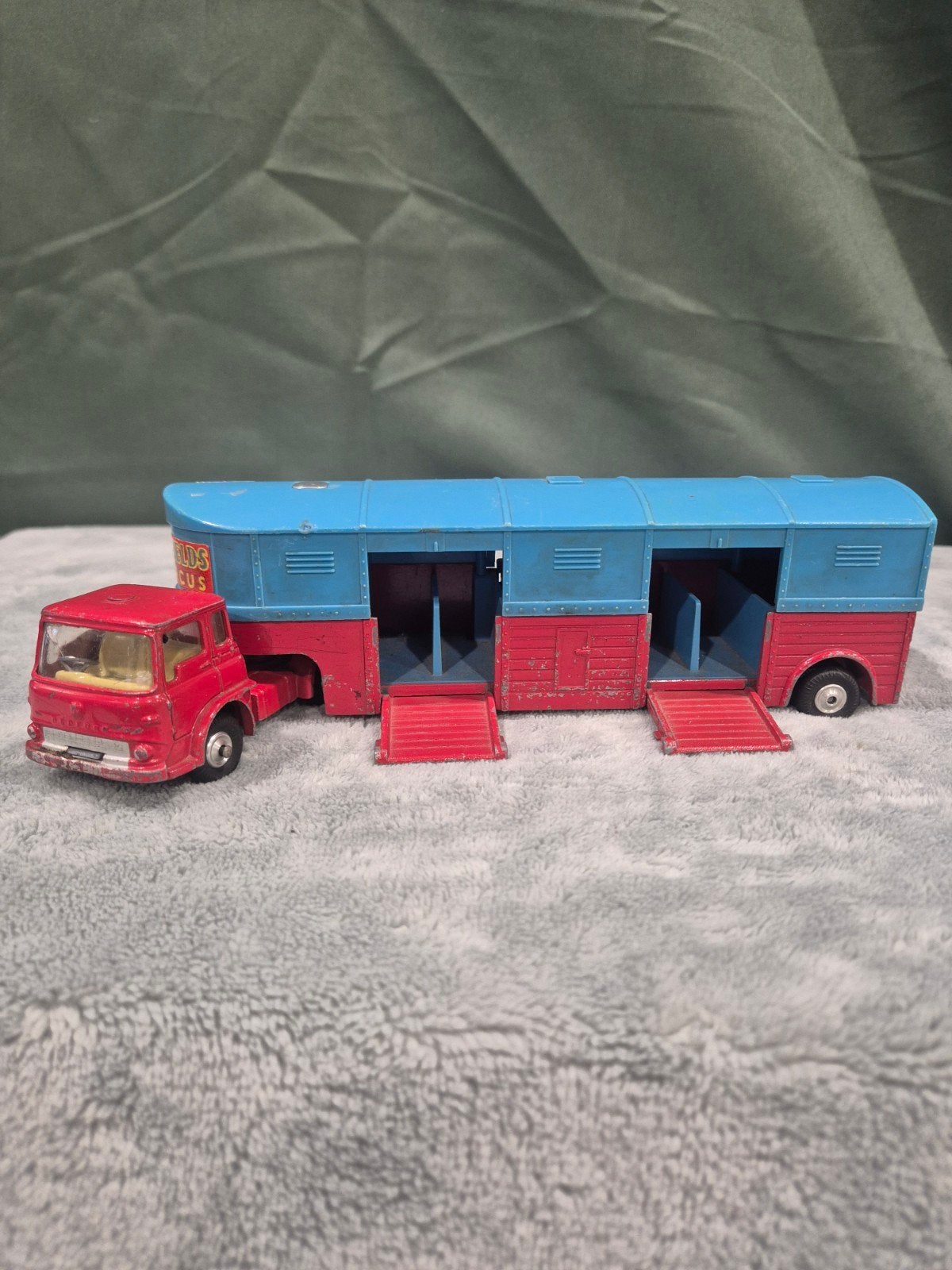 Vintage K-16 Transporter Paardenwagen, Ophalen of Verzenden, Gebruikt, Auto, Corgi