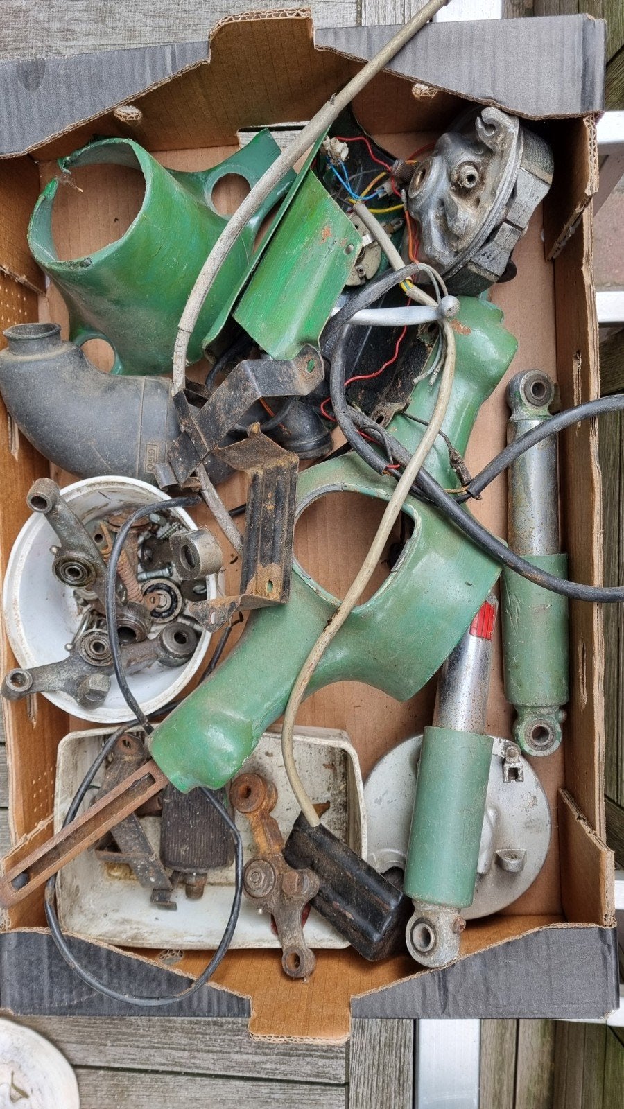 Honda C50 onderdelen - Diverse gebruikte onderdelen, Ophalen, Gebruikt