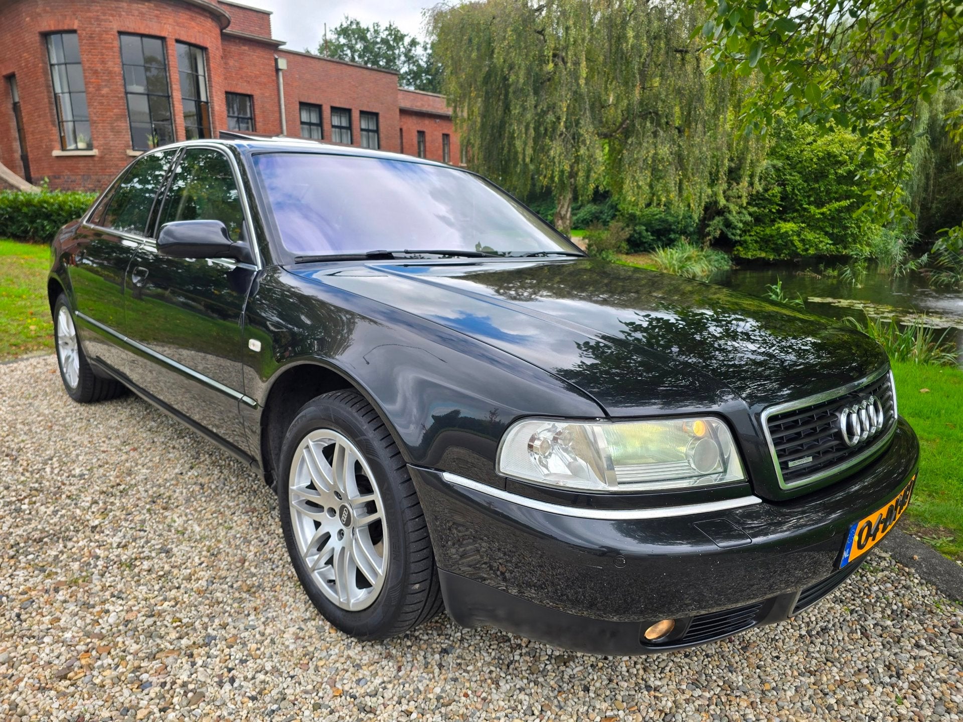 Audi A8 4.2 5V quattro Exclusive, Auto's, 4172 cc, Gebruikt, 8 cilinders, Zwart