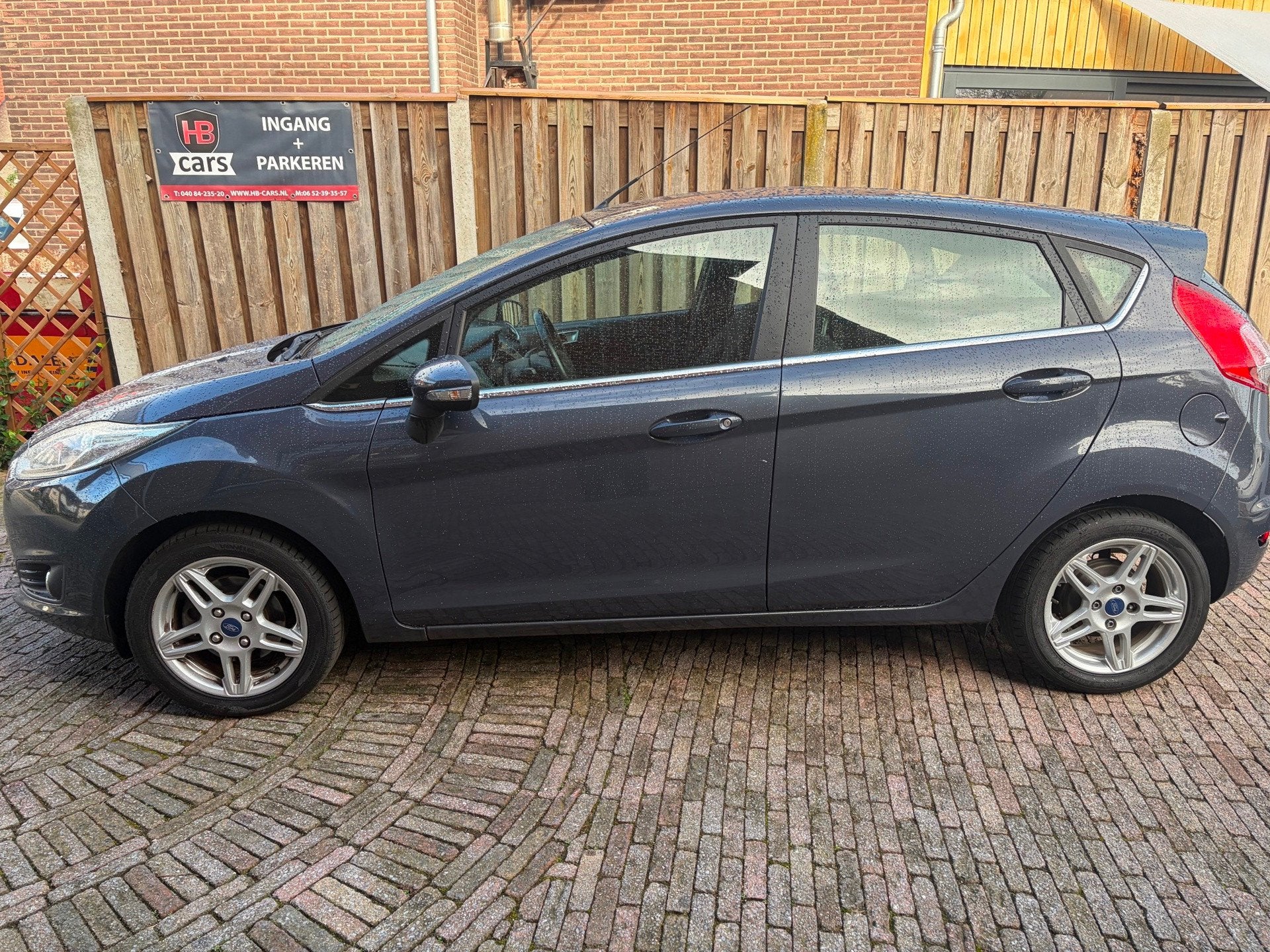 Ford Fiesta 1.0 EcoBoost Titanium automaat, Euro 5, Zwart, Origineel Nederlands, Bedrijf
