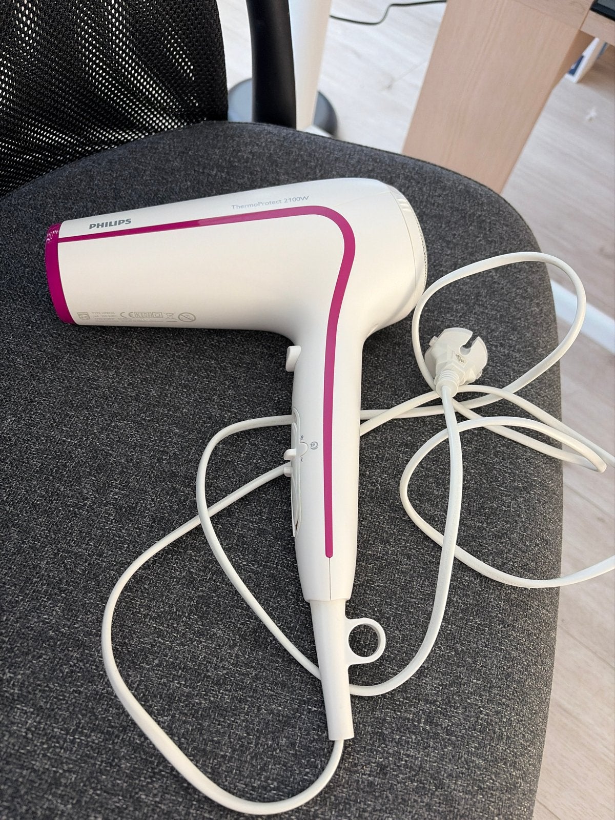 Philips Thermoprotect 2100W Föhn, Ophalen, Zo goed als nieuw, Haarverzorging