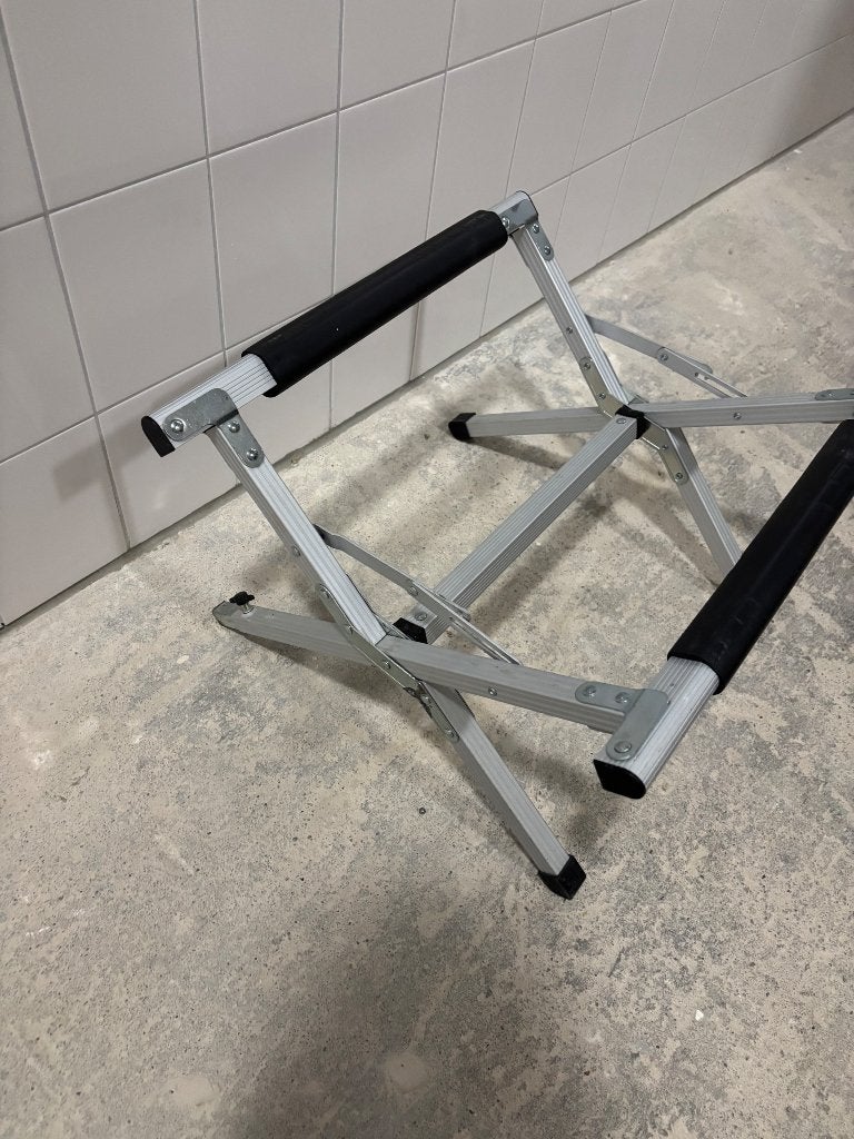 Klaptafel Caravan alluminium, Ophalen, Zo goed als nieuw