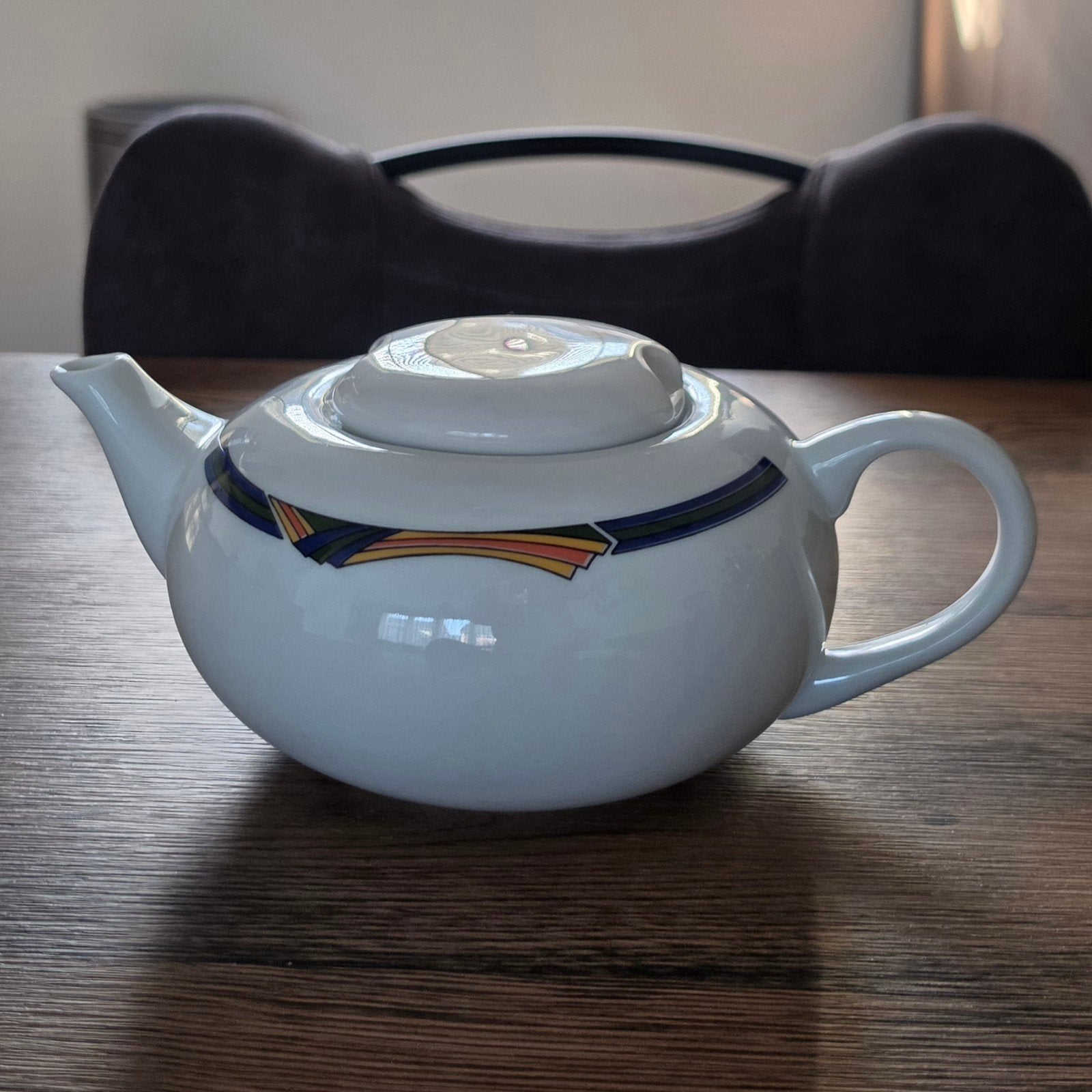 Vintage Lambada Danish Design theepot – retro jaren 60/70, Ophalen of Verzenden