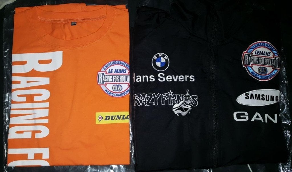 Racing for Holland jas of shirt Le Mans, Verzamelen, Automerken, Motoren en Formule 1, Verzenden, Nieuw, Auto's