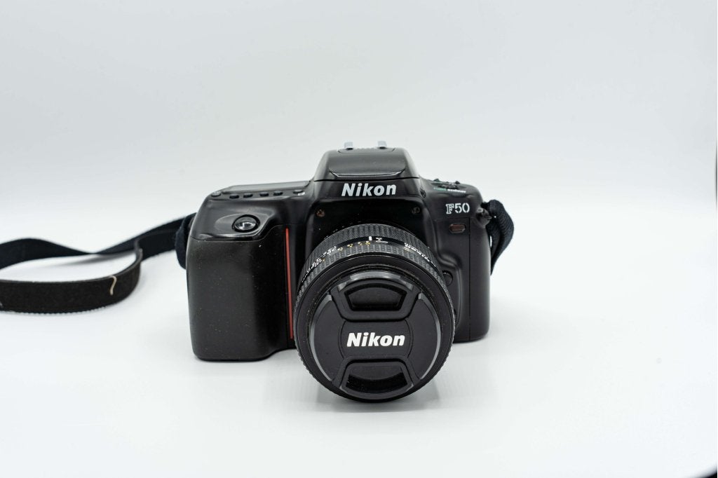 Nikon F50 + 35-105mm Analoog (Doorn), Audio, Tv en Foto, Fotocamera's Analoog, Niet ingevuld, Gebruikt, Spiegelreflex, Niet ingevuld