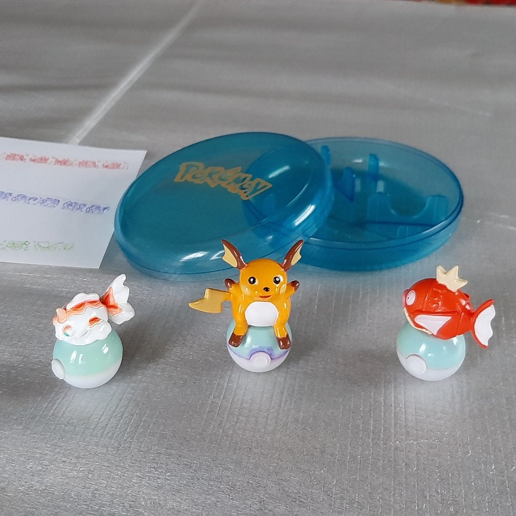 Pokémon Roller Ink Stempelset van TOMY uit 1997 Nintendo, Verzamelen, Poppetjes en Figuurtjes, Ophalen of Verzenden, Gebruikt