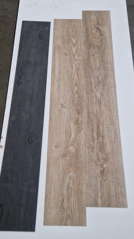 56,8m2 Plak PVC Oneflor Dryback LVT 30.Authentic Oak Natural, Huis en Inrichting, Stoffering | Vloerbedekking, Nieuw, Laminaat