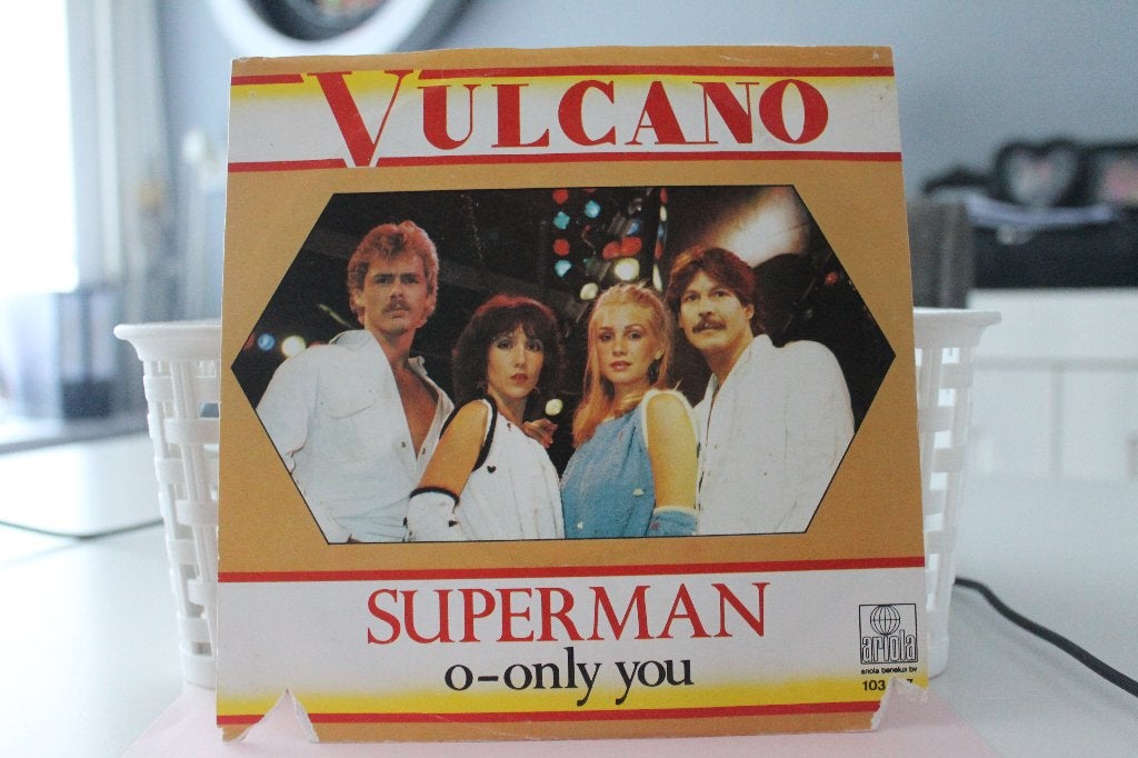 7" Single Vulcano - Superman / O-Only You, Cd's en Dvd's, Gebruikt, 7 inch, Ophalen of Verzenden, Pop