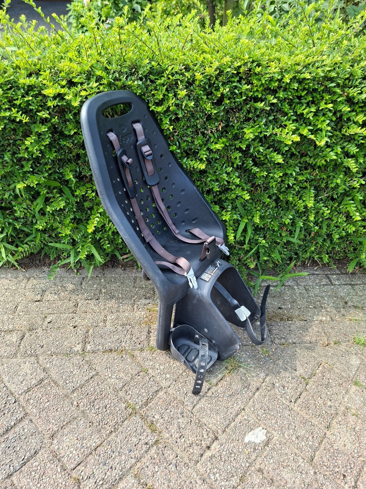 Yepp Achterzitje Fietsstoeltje voor easyfit window, Ophalen, Gebruikt