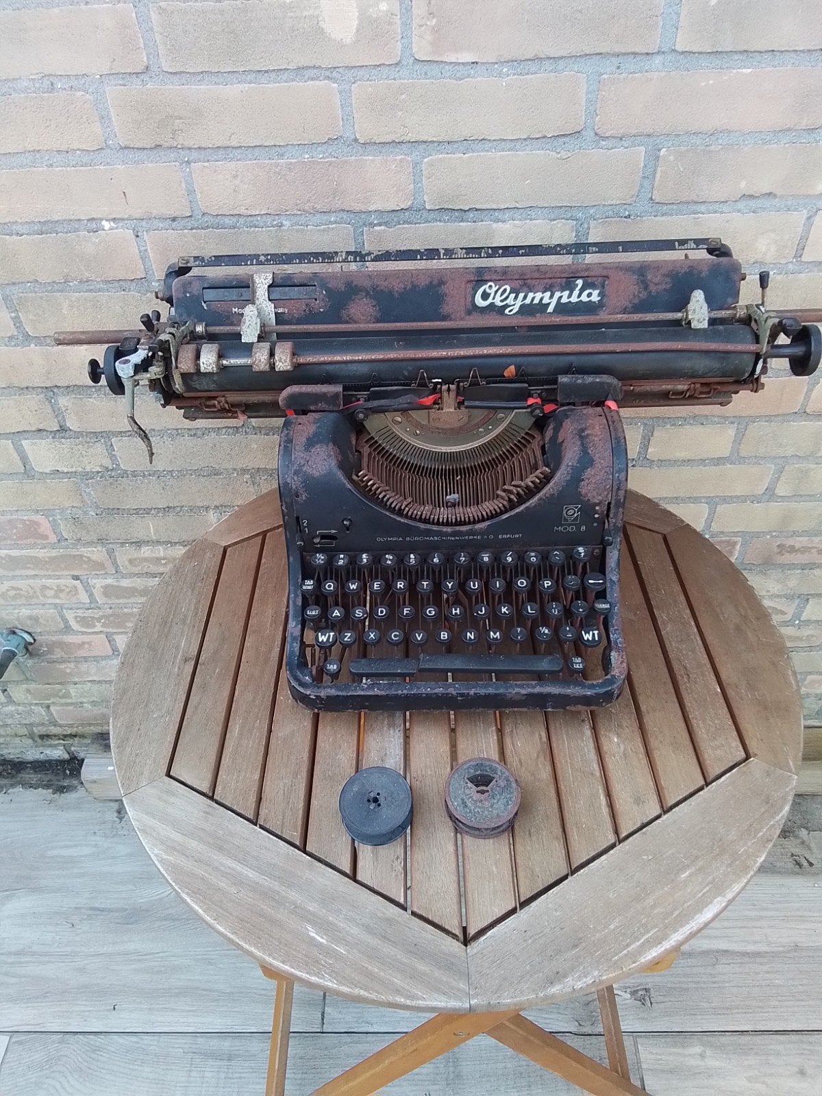 olijmpia typemachine, Diversen, Typemachines, Ophalen, Gebruikt