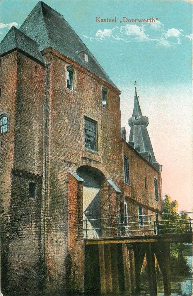 701-141-027 Doorwerth Kasteel, Verzamelen, Ansichtkaarten | Nederland, Verzenden, Voor 1920, Gelderland