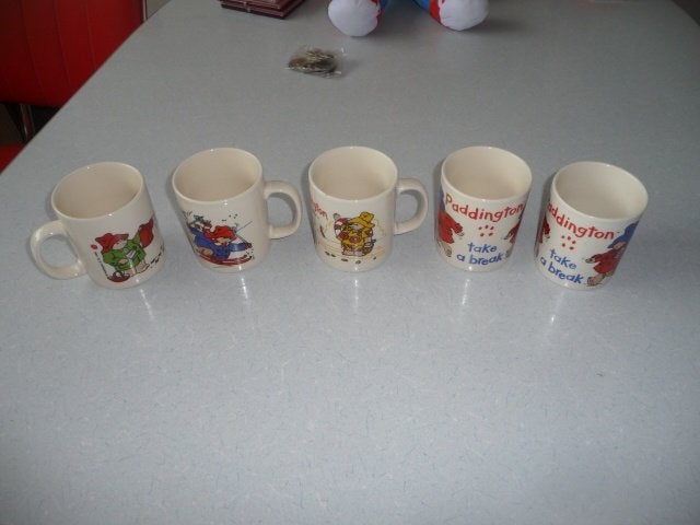 paddington bekers, Ophalen of Verzenden, Zo goed als nieuw, Overige stijlen, Kop(pen) en/of Schotel(s)