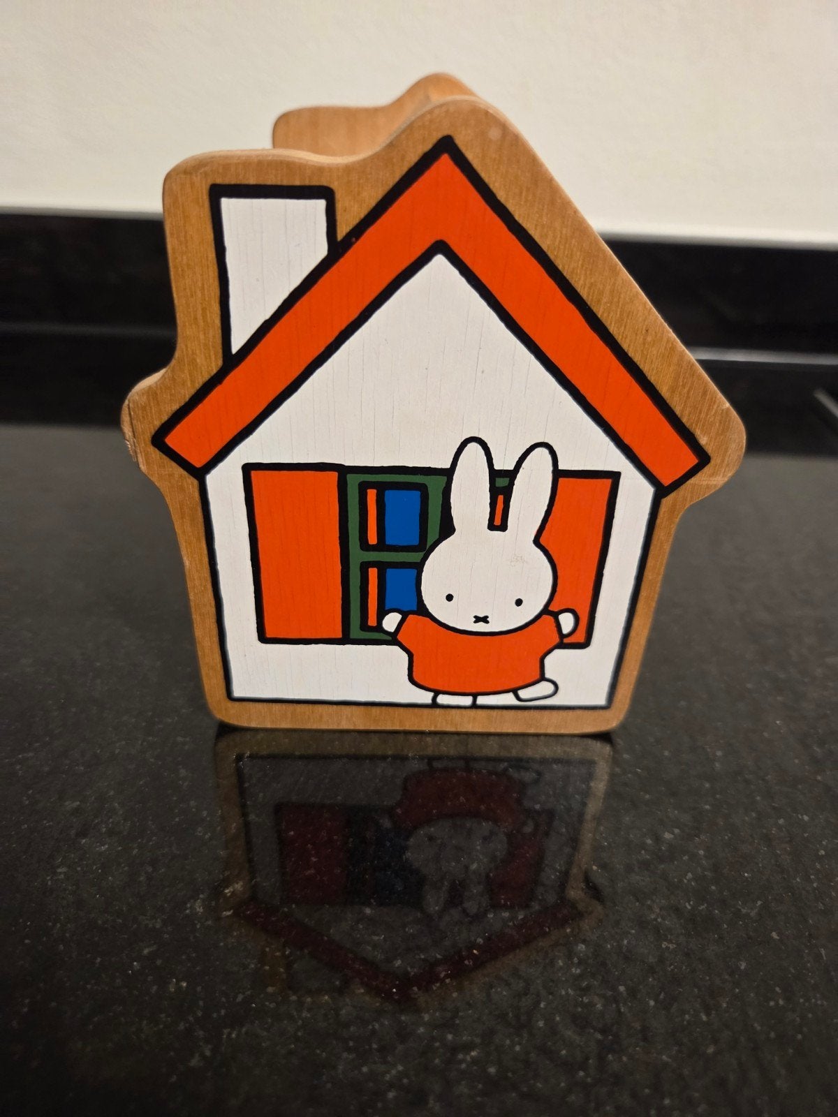 Nijntje spaarpot van hout - Bambolino Toys, Ophalen of Verzenden, Zo goed als nieuw, Hout, Dier