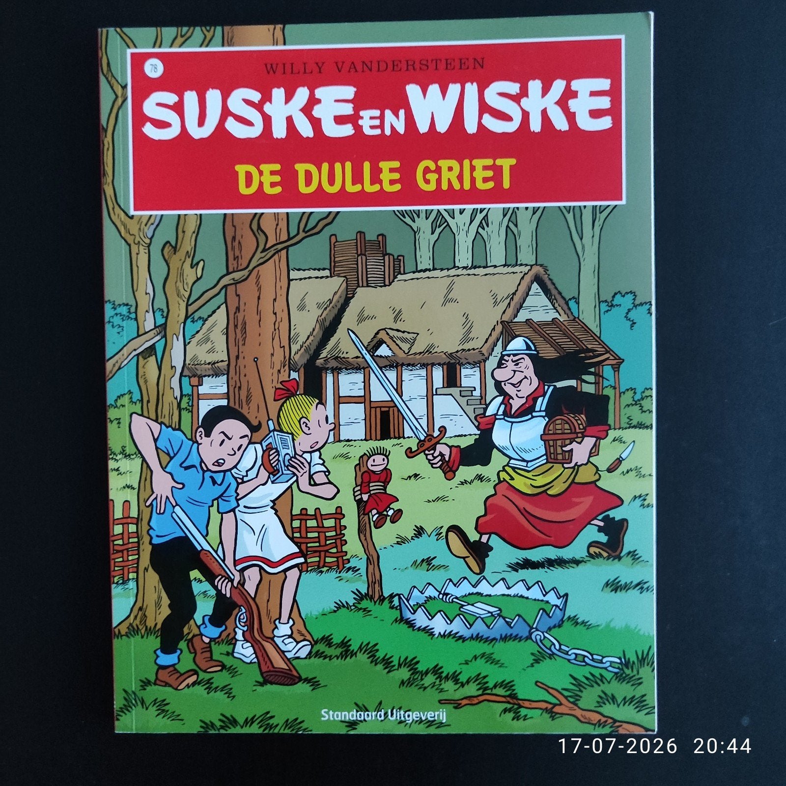 Suske en Wiske - De Dulle Griet, Eén stripboek, Ophalen, Zo goed als nieuw, Willy Vandersteen
