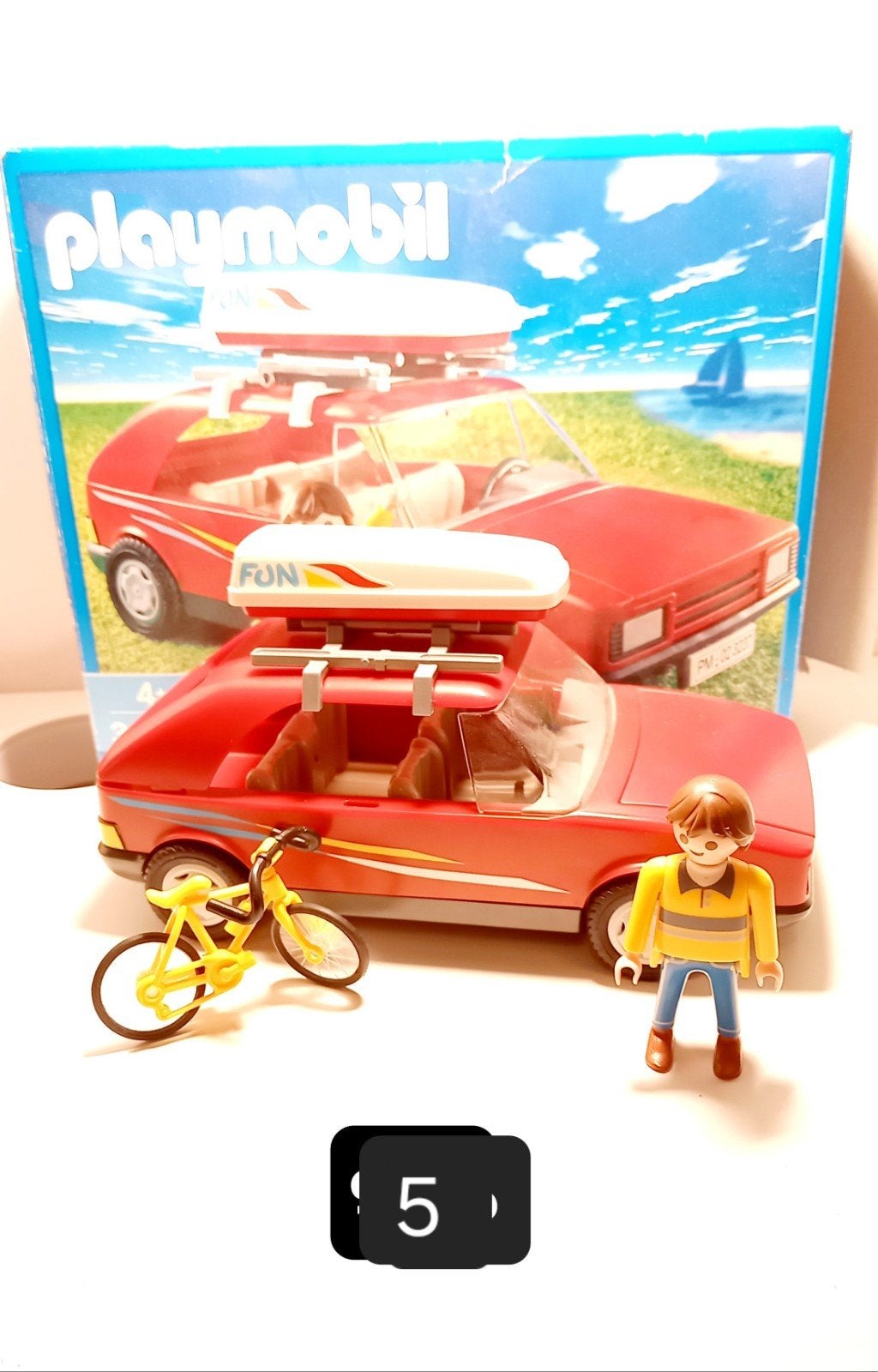 Playmobil Vakantie Auto 3237 - Compleet & Als Nieuw, Complete set, Voertuig, Ophalen of Verzenden, Zo goed als nieuw