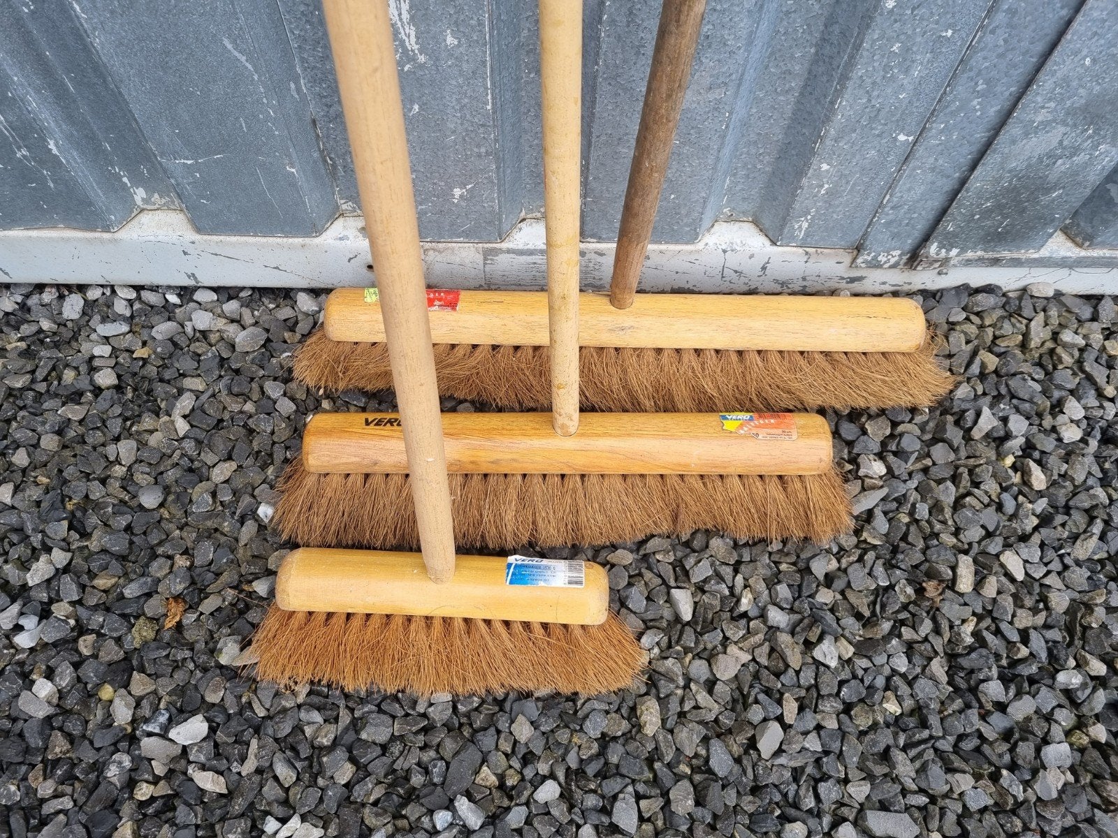 3x Vero zaalveger / bezem 30, 50 en 60 cm, Ophalen, Schoonmaakmiddel