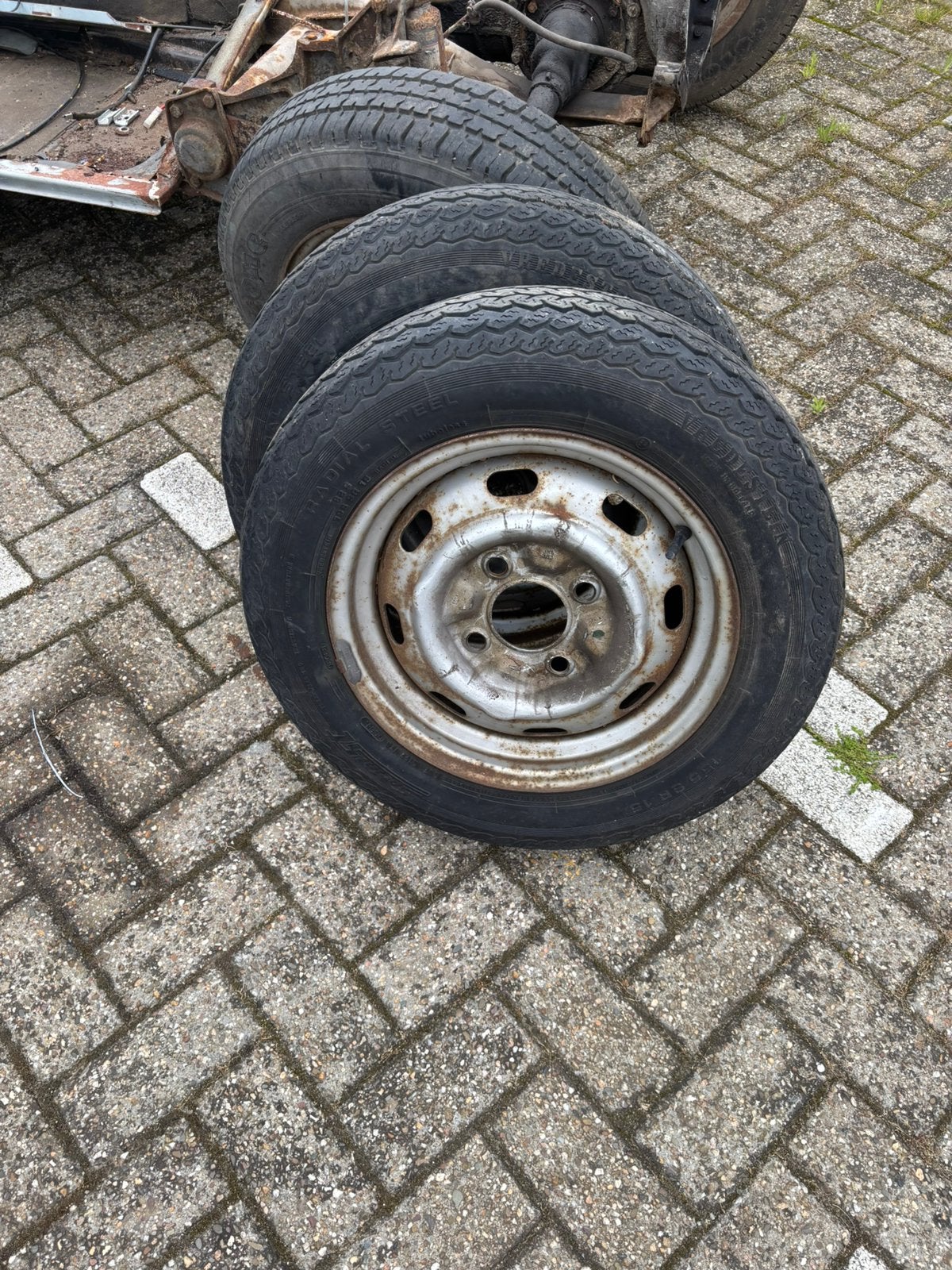 Vw kever wielen, Ophalen of Verzenden, Gebruikt