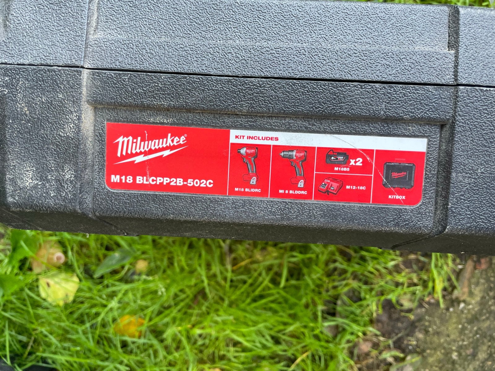 4 lege Milwaukee koffers voor gereedschap LEEG!, Ophalen, Gebruikt