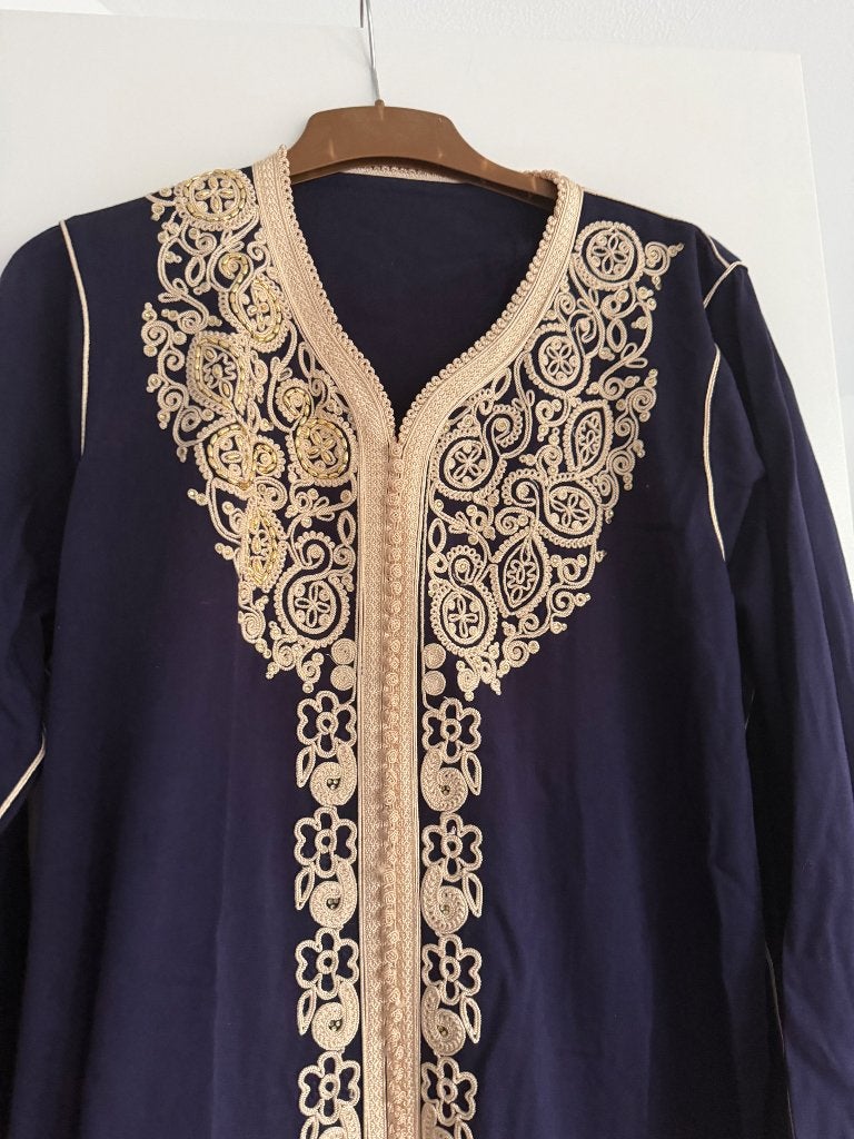 Partij van 7 Marokkaanse Takshitas en Kaftans, Overige typen, Blauw, Maat 46/48 (XL) of groter, Ophalen of Verzenden