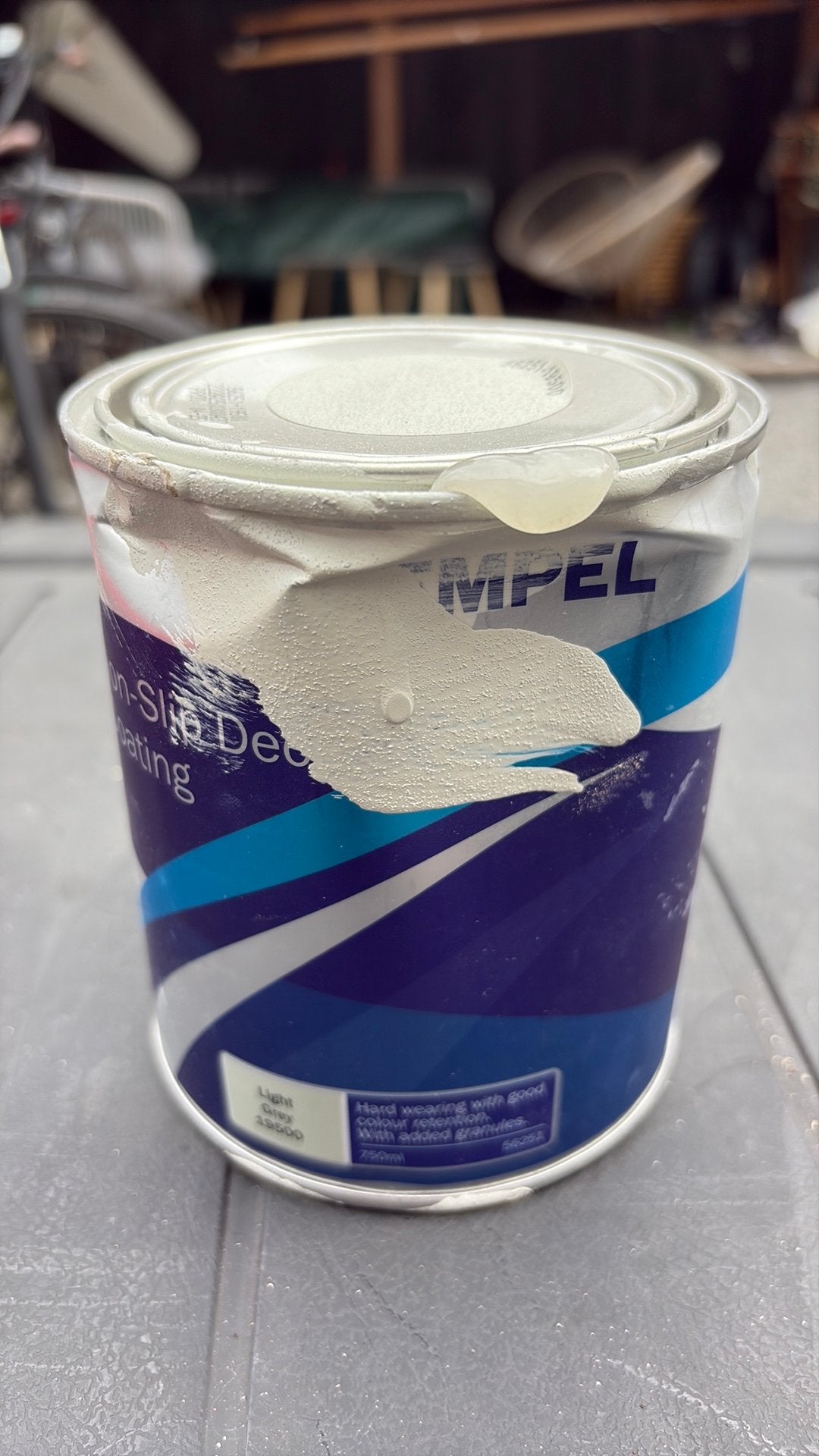 Hempel antislip coating, Ophalen, Gebruikt