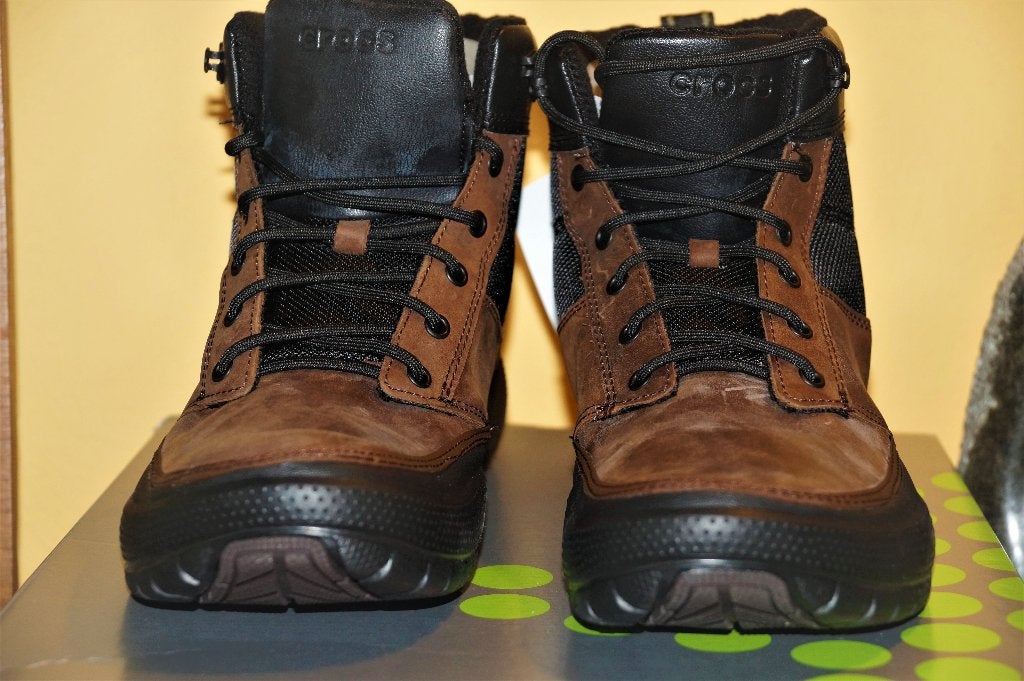 Crocs wandelschoenen maat 13 (47) Nieuw, Ophalen of Verzenden, Nieuw, Bruin, Wandelschoenen of Bergschoenen