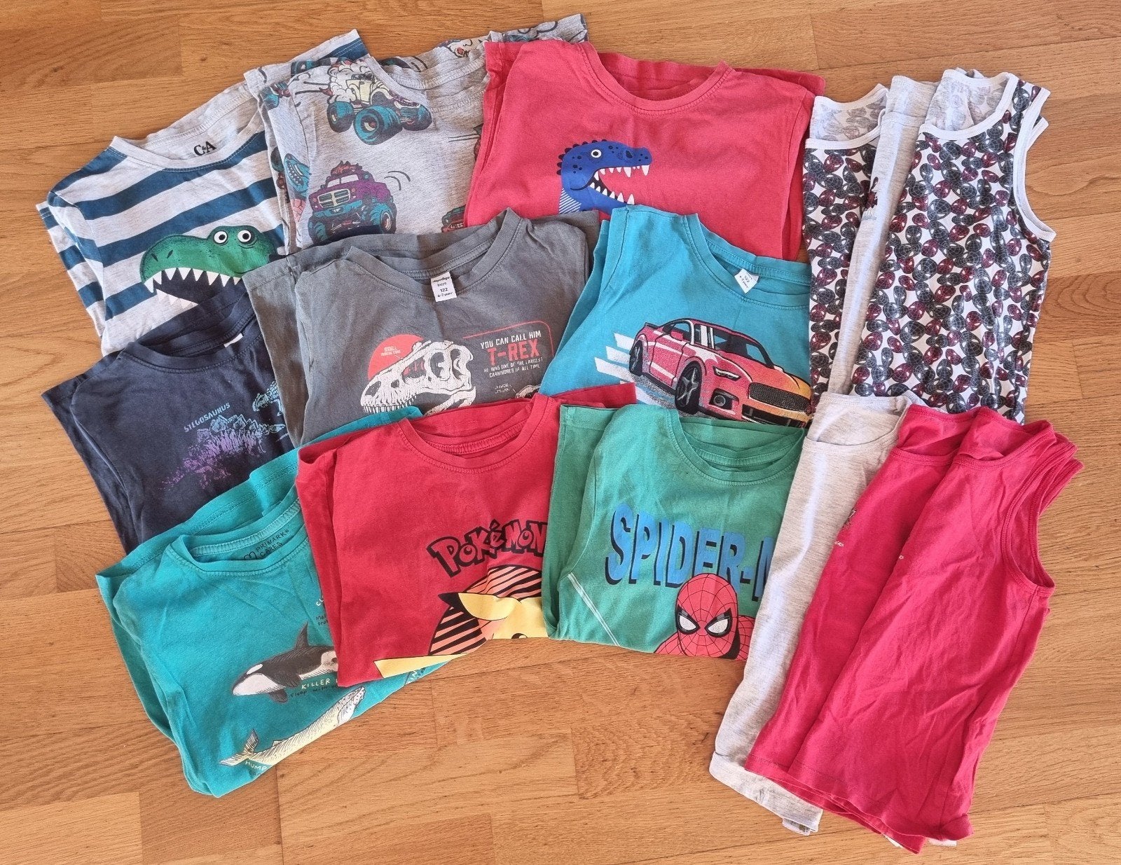 Zomer pakket maat 122, Kinderen en Baby's, Kinderkleding | Maat 122, Ophalen of Verzenden, Gebruikt, Jongen
