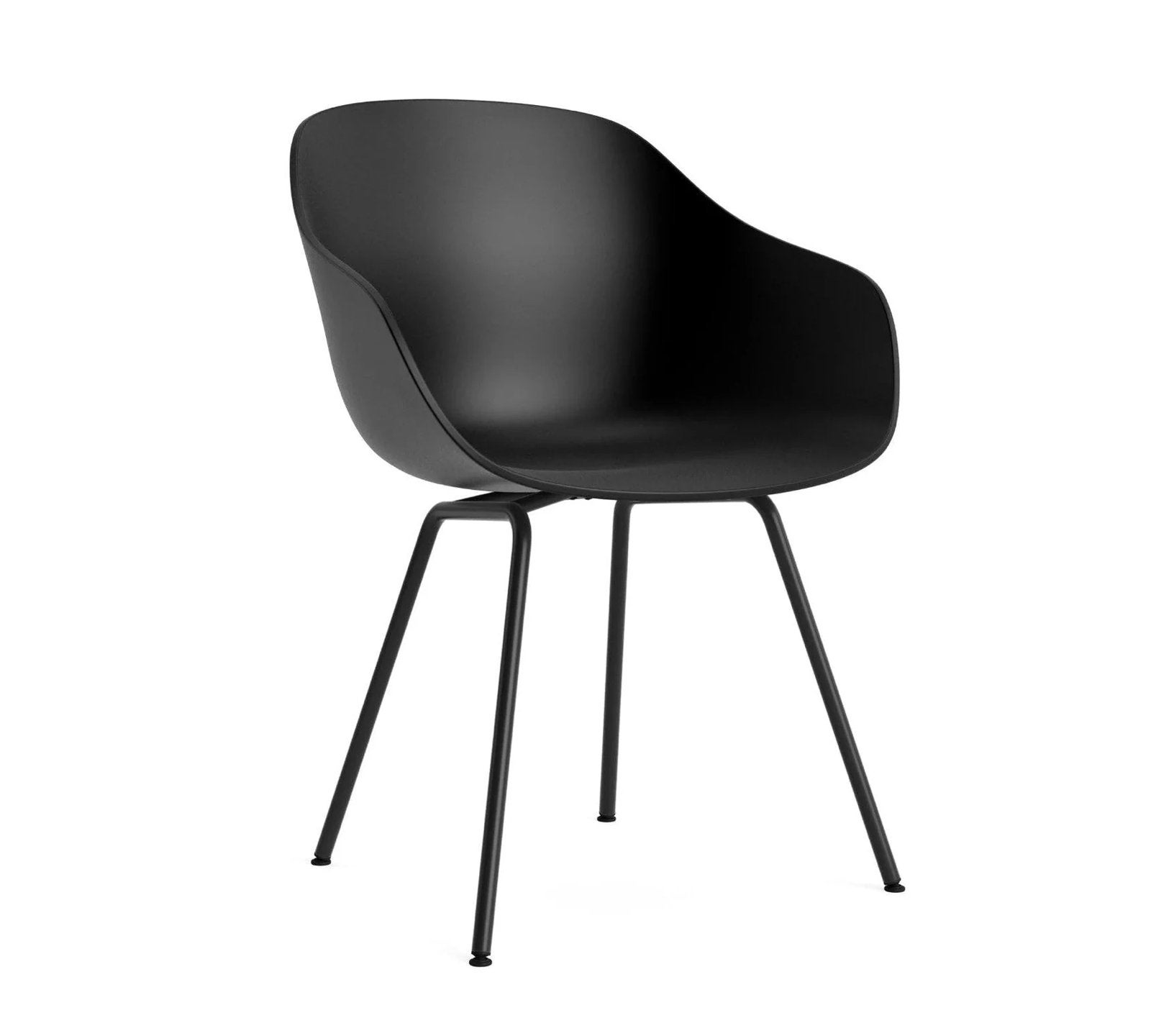 HAY AAC 226 4 eetkamer stoelen nieuw zwart, Kunststof, Zwart, Nieuw, Ophalen of Verzenden