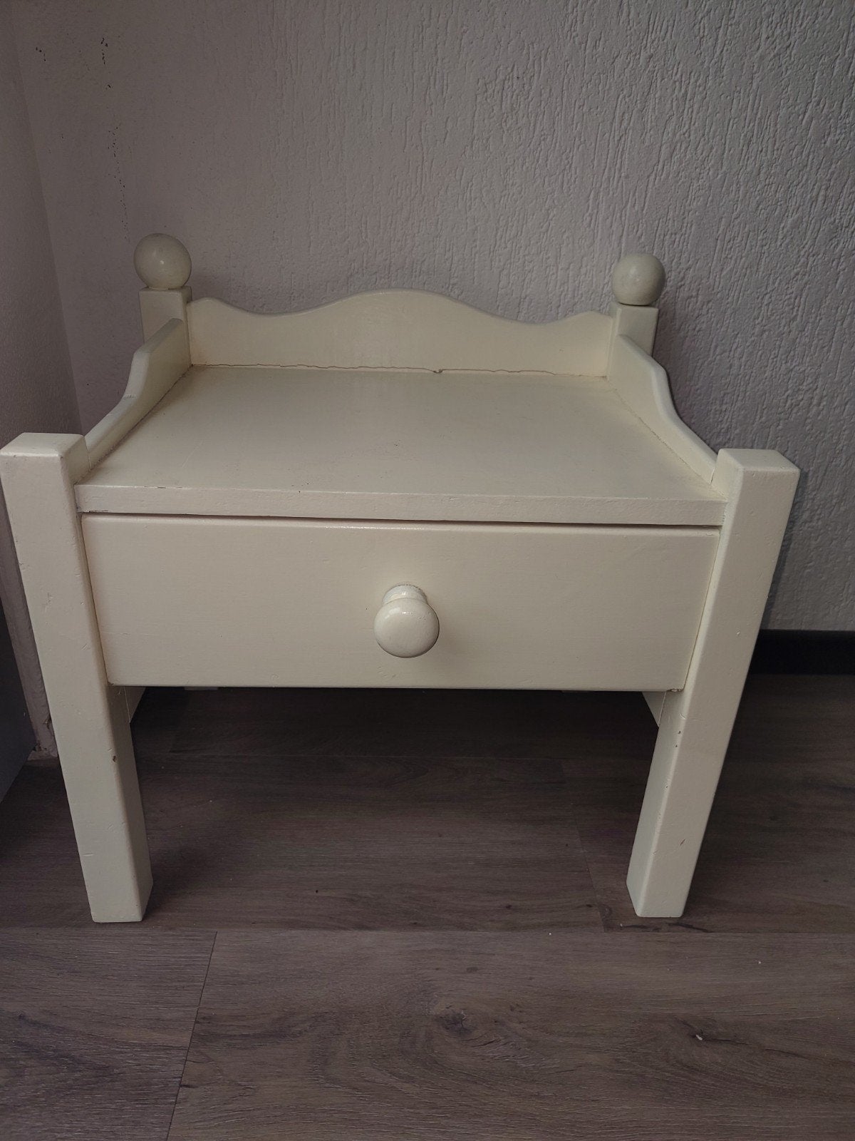 nachtkastje met lade, Huis en Inrichting, Ophalen, Gebruikt, 45 tot 65 cm, Minder dan 55 cm