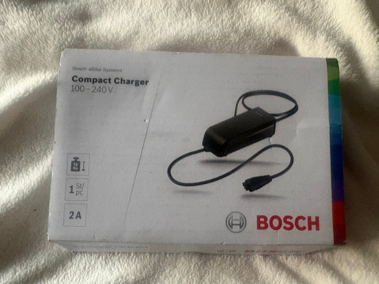Bosch eBike Compact Charger 2A – NIEUW, Nieuw