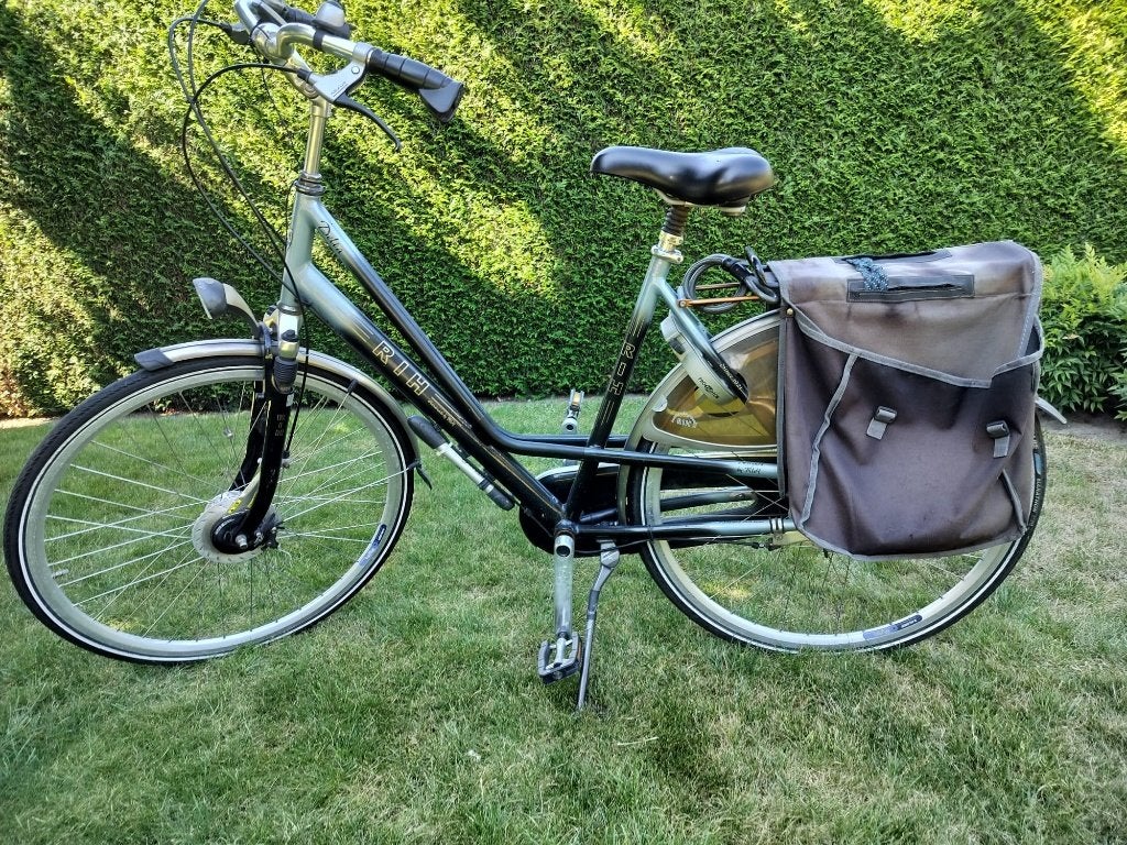 Ideale (studenten) fiets - merk RIH - incl accessoires, Gebruikt, Versnellingen, 50 tot 53 cm, Trommelrem