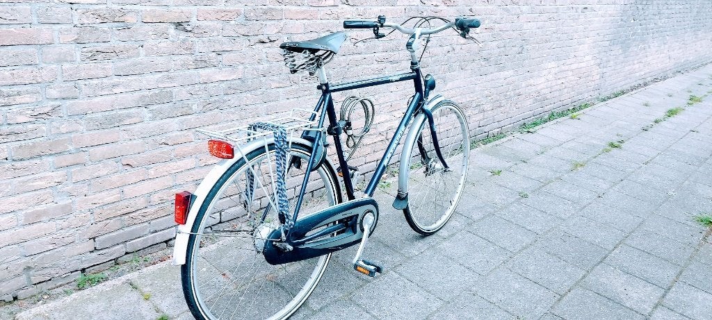 Te Koop een goede Herenfiets, Ophalen, Gebruikt, Versnellingen, Batavus