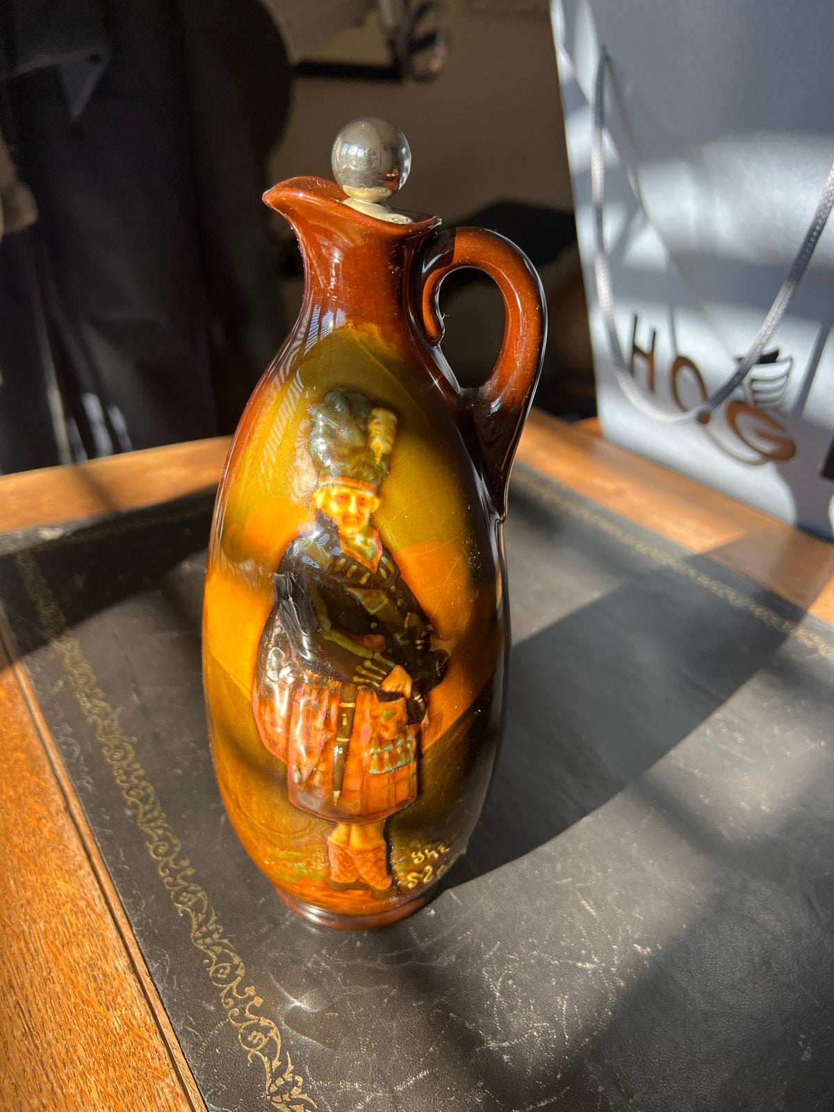Dewar’s whiskey Vintage Schotse Kilt Man Karaf met Stop, Ophalen of Verzenden