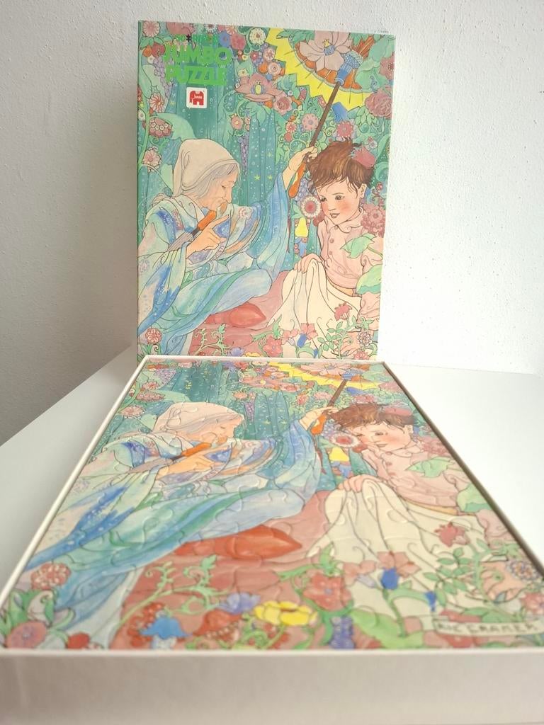 Vintage Rie Cramer Puzzel - Sprookjesachtige Illustratie, Ophalen of Verzenden