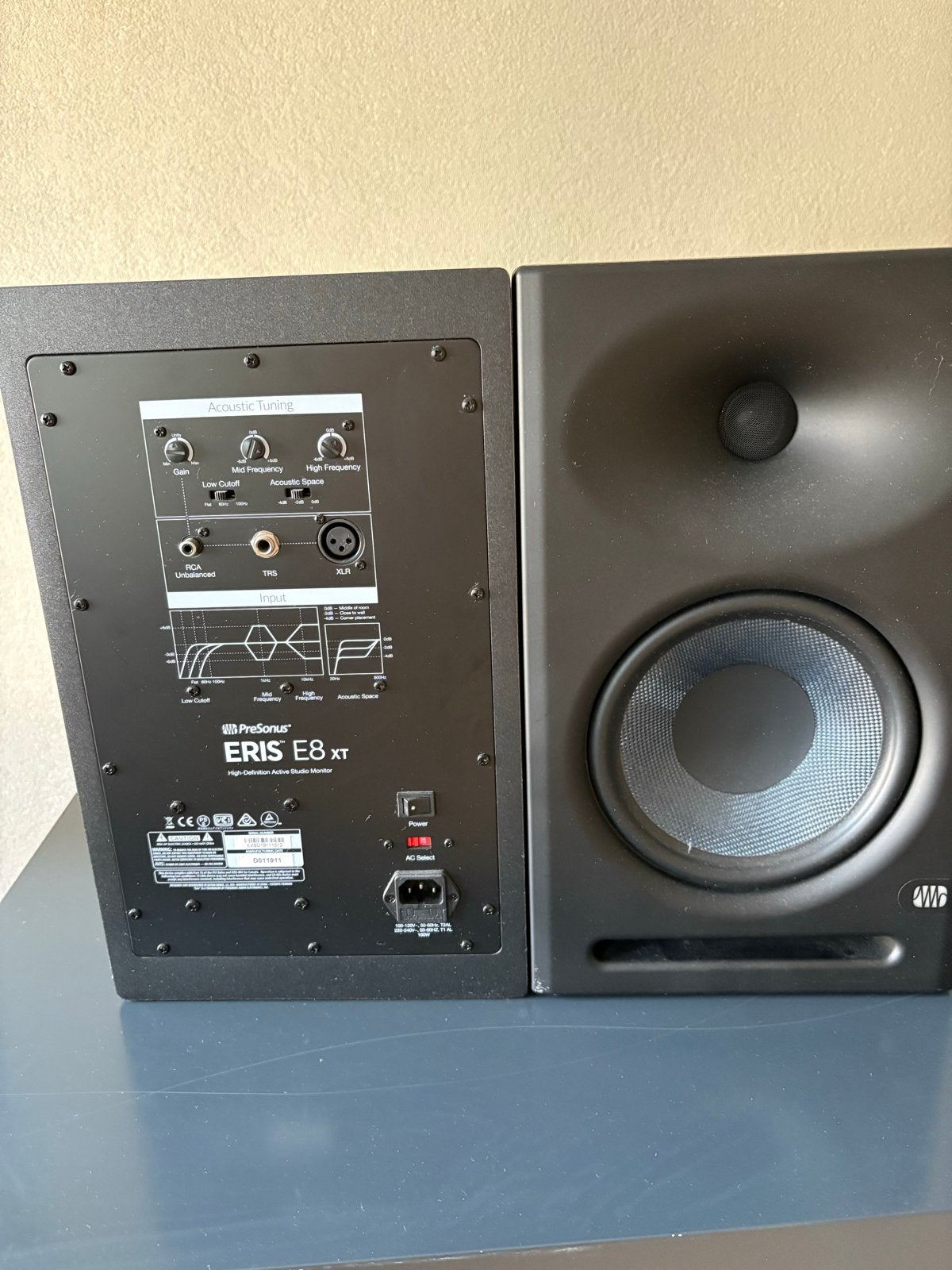 Presonus Eris E8 XT Studiomonitoren - Zo goed als nieuw, Studiomonitor, Inclusief kabels, Zo goed als nieuw, Ophalen