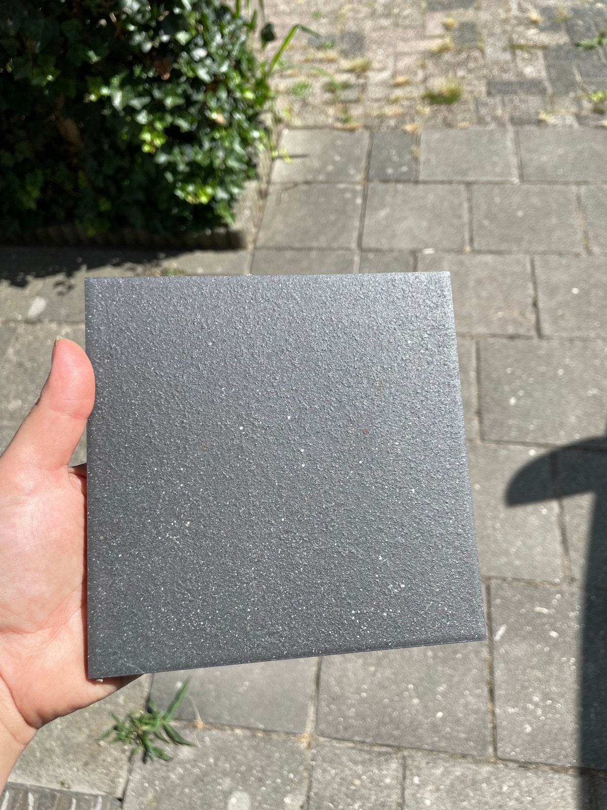 Mosa Royal Moza tegels 15x15 cm - Grijs keramiek, Keramiek, Nieuw, Minder dan 20 cm, Vloertegels