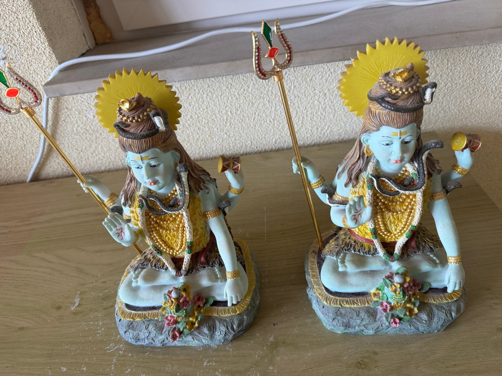 Diverse Hindoeïstische beelden: Shiva, Ganesha, Saraswati, Ophalen of Verzenden, Gebruikt, Religie