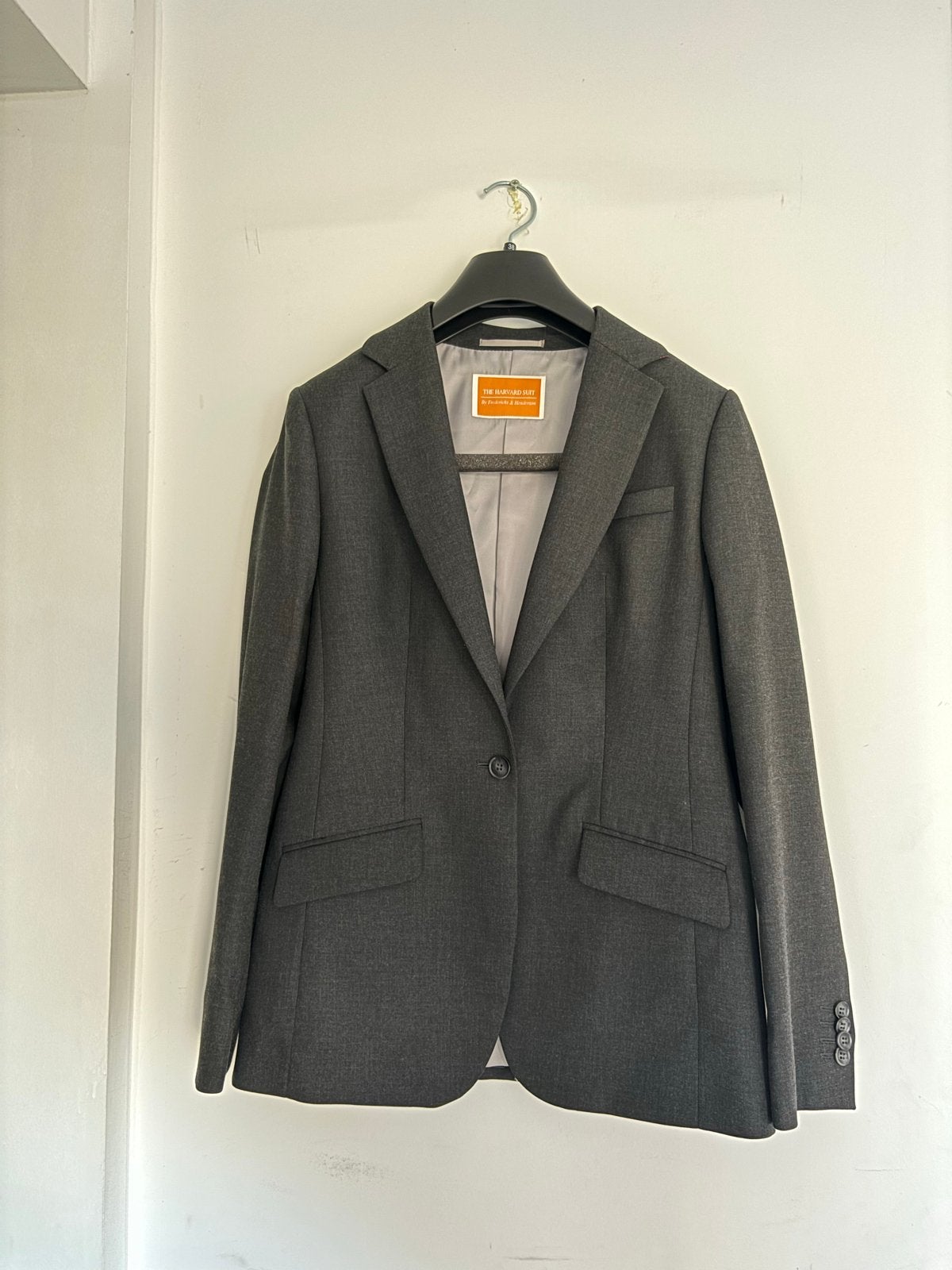 Donkergrijs pak Augustinus van Quality Tailors, Kleding | Dames, Jasjes, Kostuums en Pakken, Maat 38/40 (M), Kostuum of Pak, Nieuw