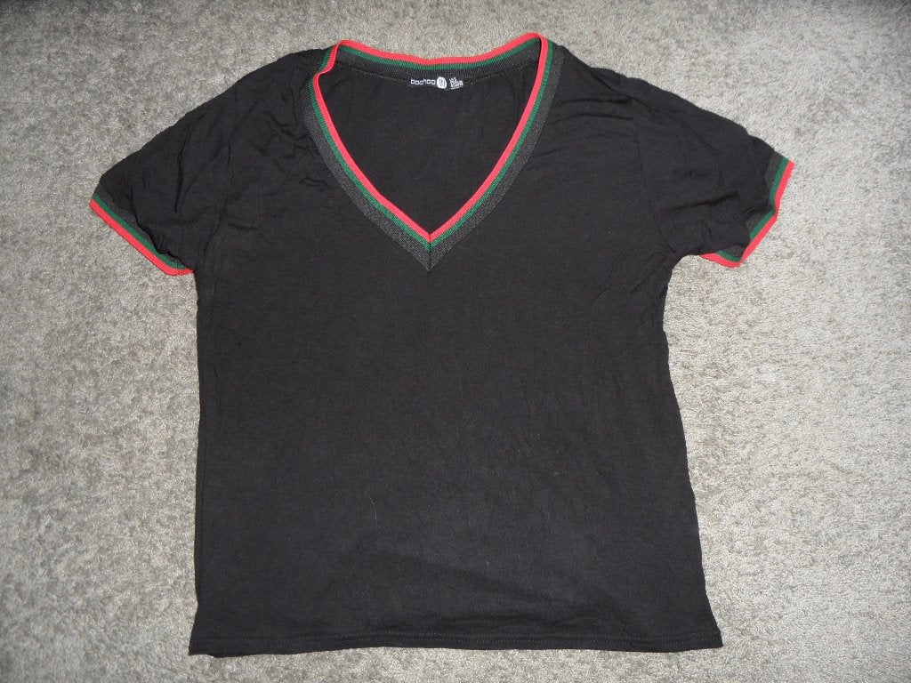 Prima zwart sportshirt van Boohoo TALL, maat XS, Ophalen of Verzenden, Maat 34 (XS) of kleiner, Boohoo, Zwart