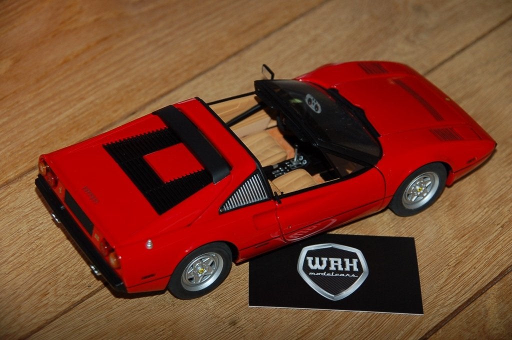 1:18 FERRARI 308 GTS Magnum Pi Hotwheels elite USED WRH, Verzenden, Gebruikt, Auto, Hot Wheels
