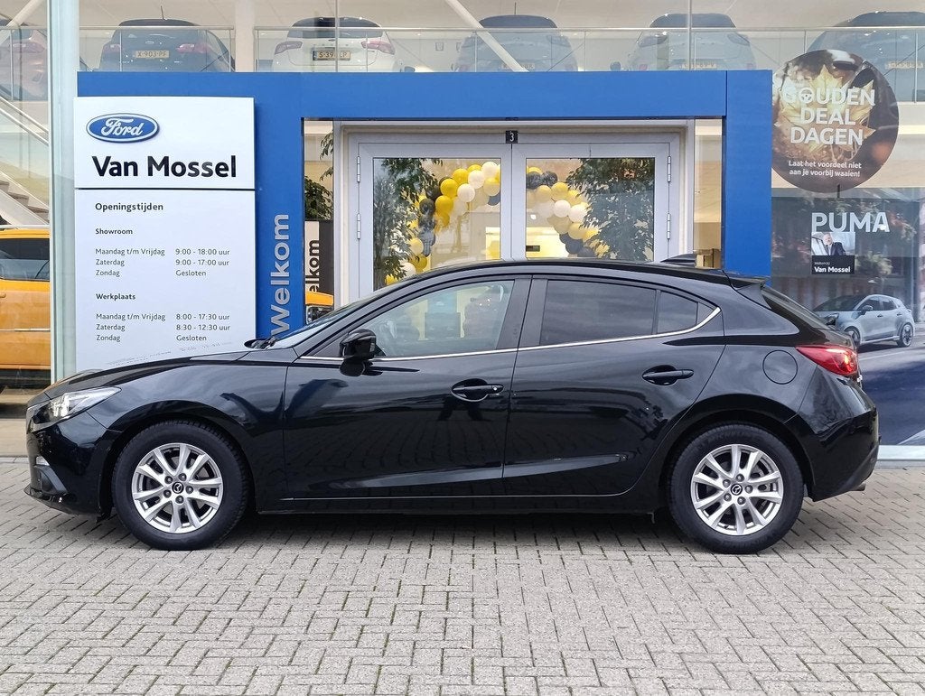 Mazda 3 2.0 TS+ | Cruise Control | Navigatie | Dodehoeksenso, Auto's, Mazda, Voorwielaandrijving, Stof, Gebruikt, 4 cilinders