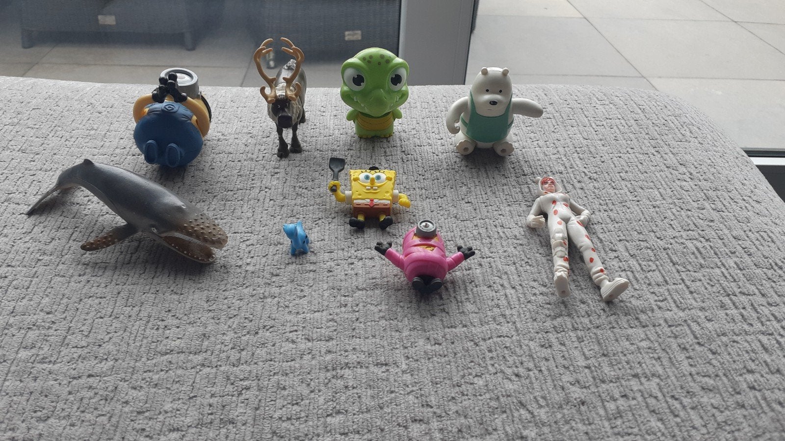 8 poppetjes/figuurtjes, Ophalen of Verzenden, Gebruikt
