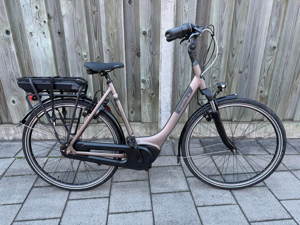 Gazelle Paris C7 E-bike - Hydraulische remmen, verende voorv, Gebruikt, Ophalen of Verzenden, 51 tot 55 cm, 50 km per accu of meer