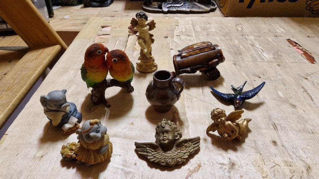 brocante decoratie poppetjes- figuurtjes, Ophalen of Verzenden