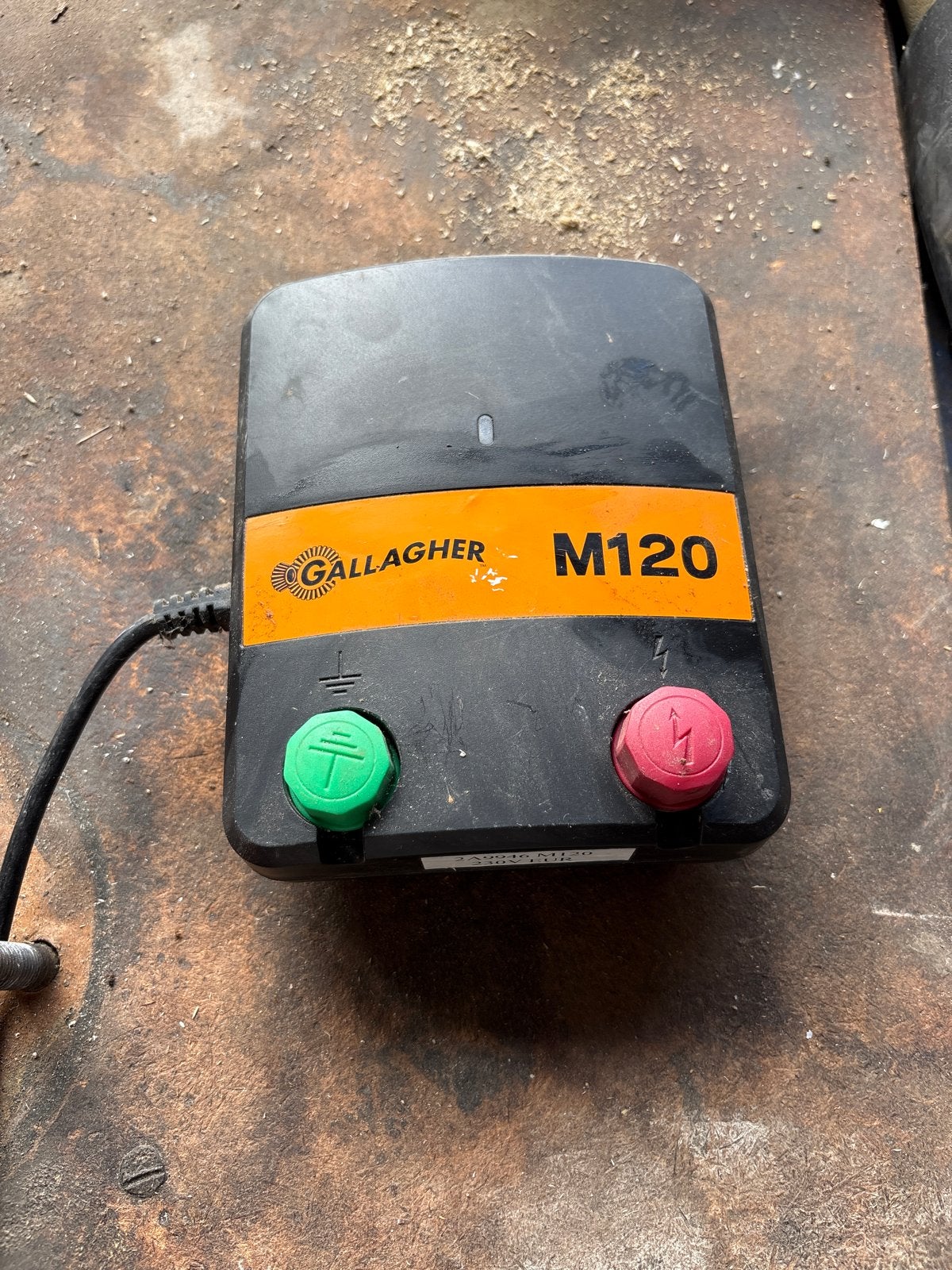 Gallagher M120 Schrikdraadapparaat 230V, Ophalen of Verzenden, Gebruikt, Overige merken, Overige typen