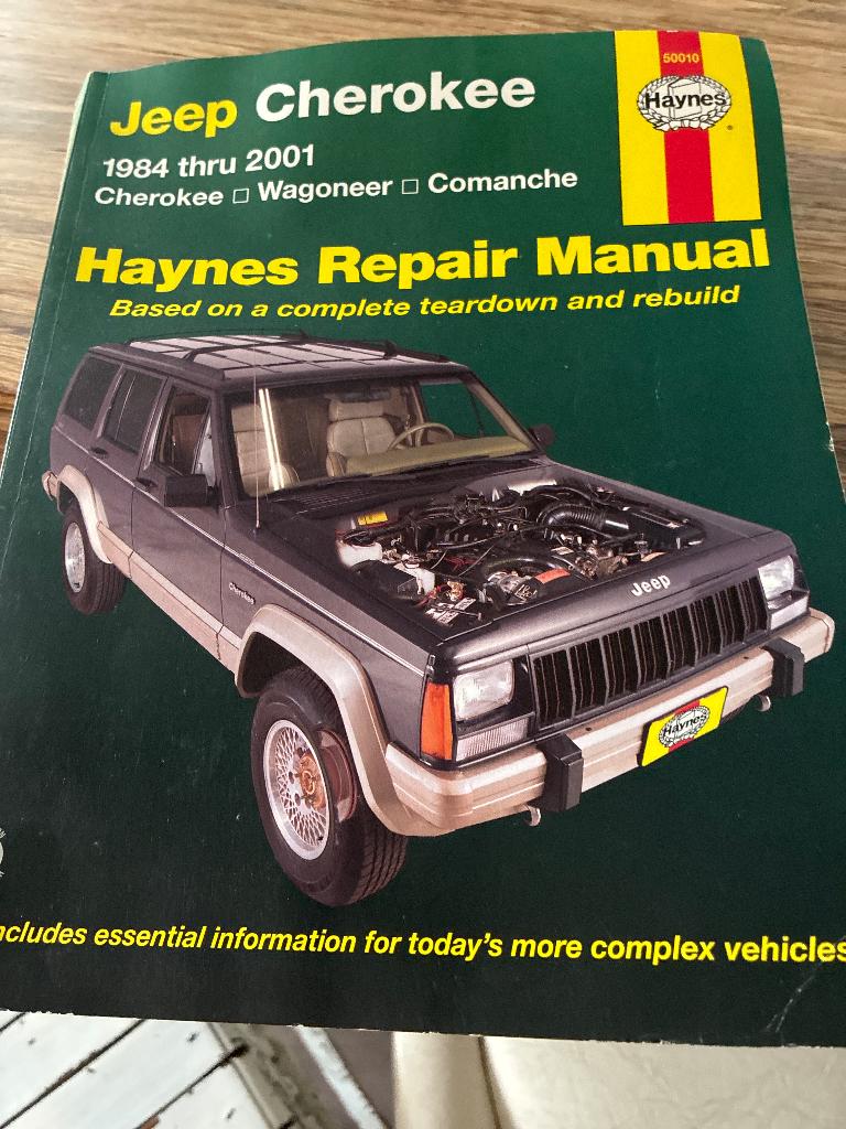 Haynes repair manual Jeep Cherokee, Verzenden