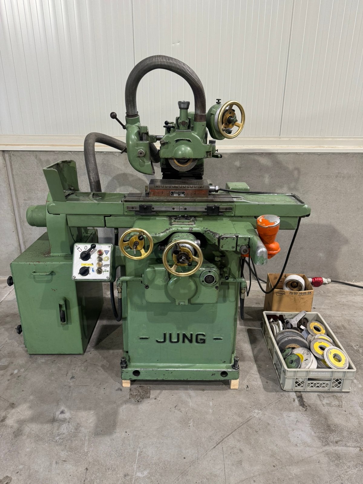 JUNG FD3 vlakslijpmachine, Ophalen, Gebruikt